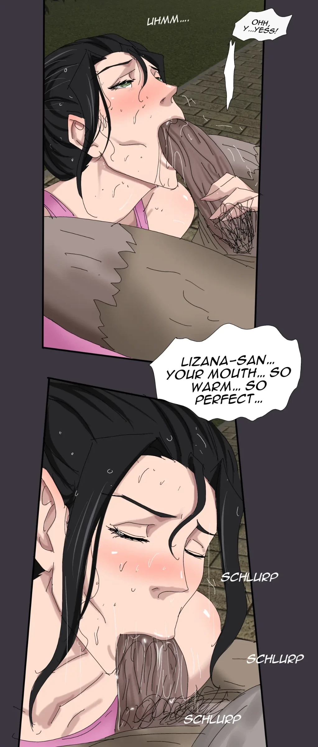 Sinful Lust - Lizana And The Homeless 4 porn comic picture 78
