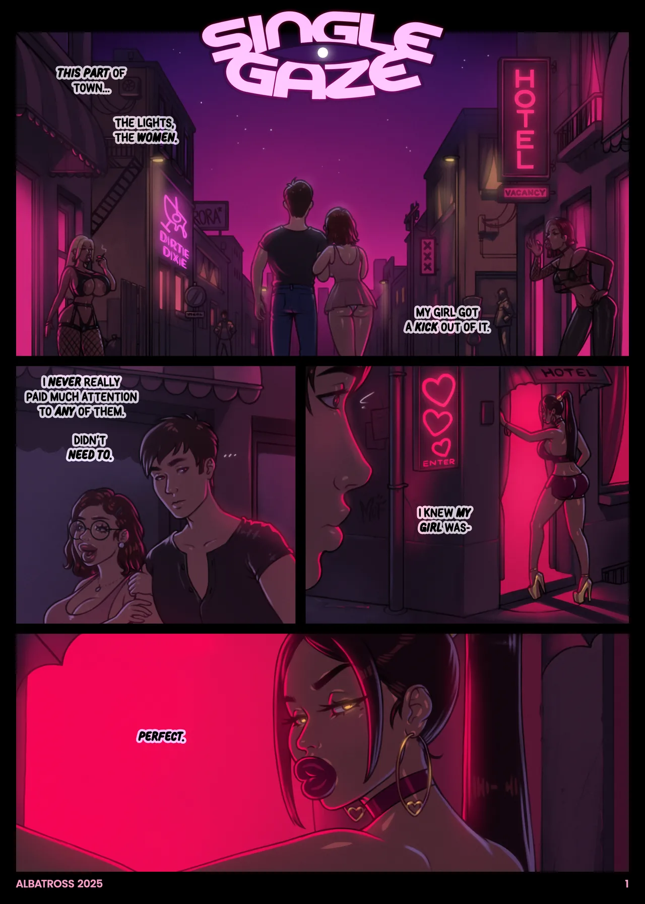 Single Gaze Remaster porn comic picture 1