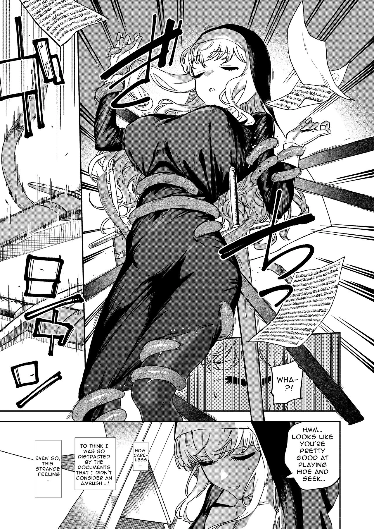 Sister Margaret no Junan | The Passion Of Sister Margaret porn comic picture 4