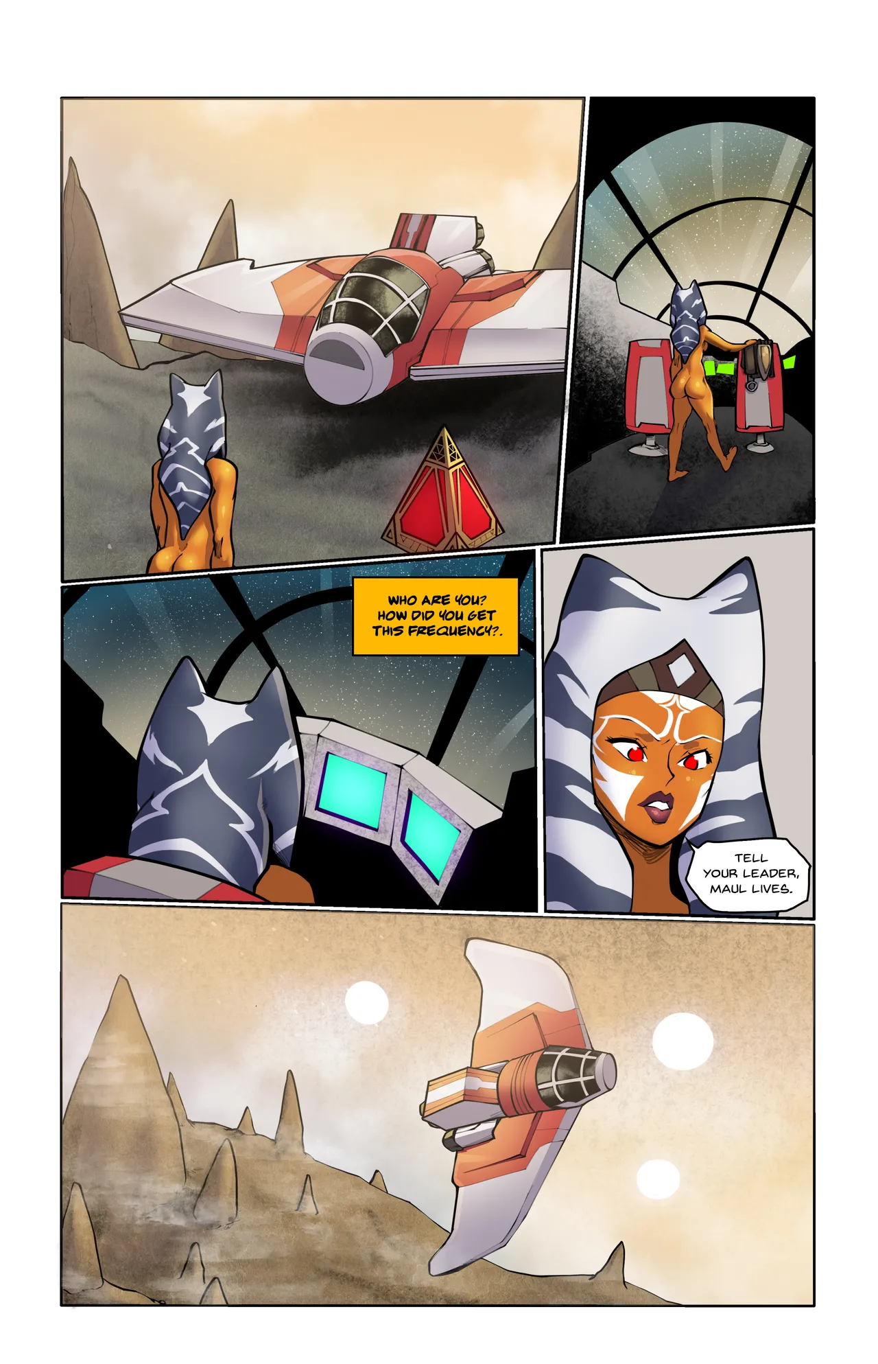 Sith Rebirth porn comic picture 11