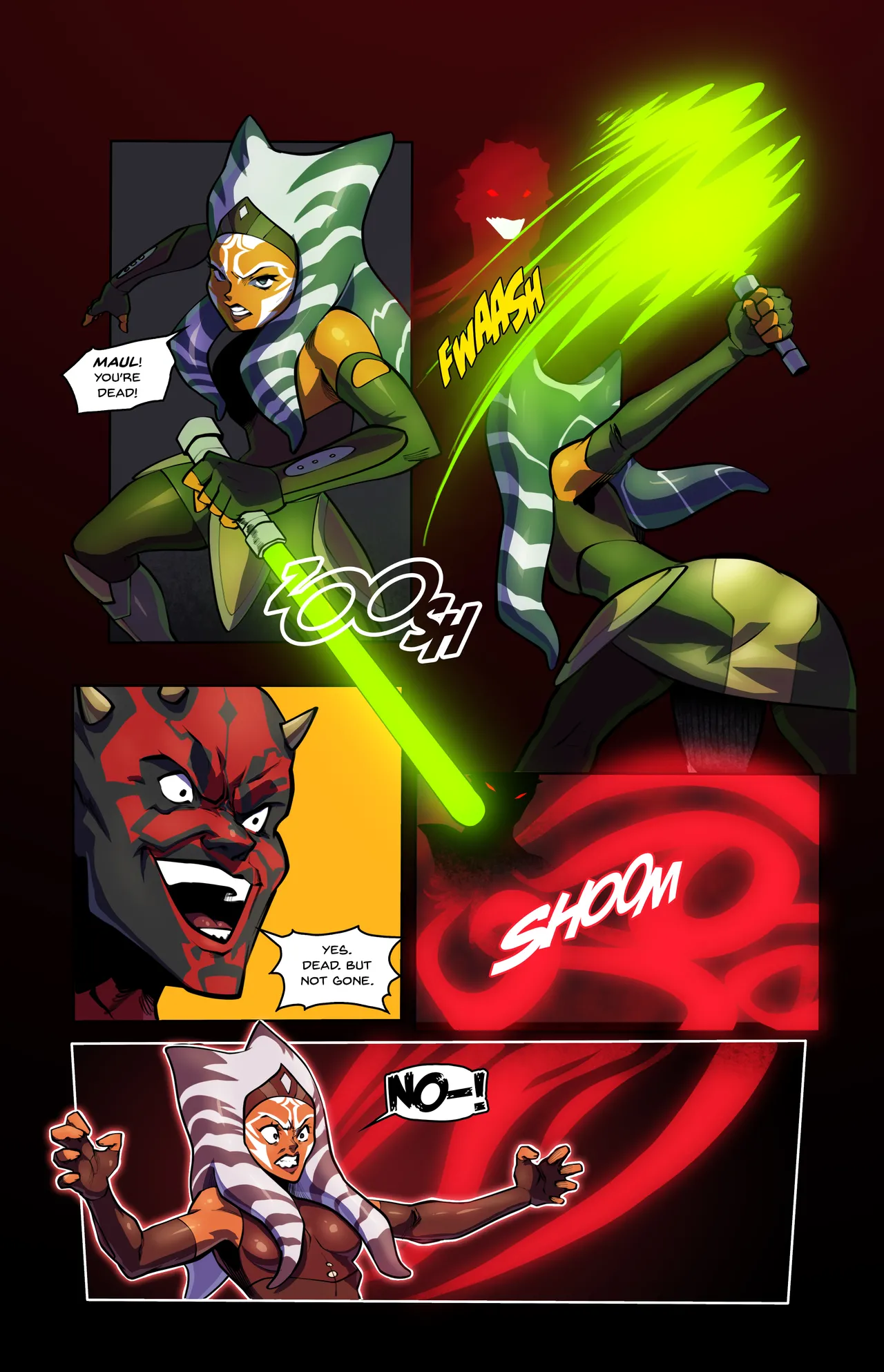 Sith Rebirth porn comic picture 4