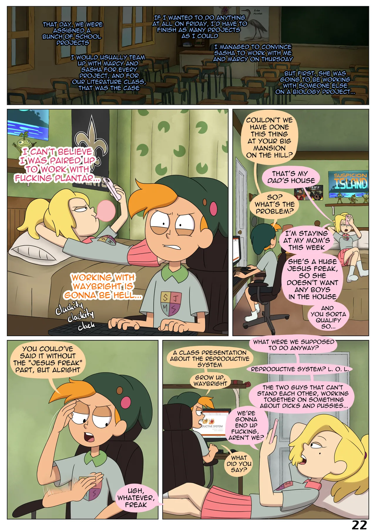 Sketchy Book: The First Draft porn comic picture 23