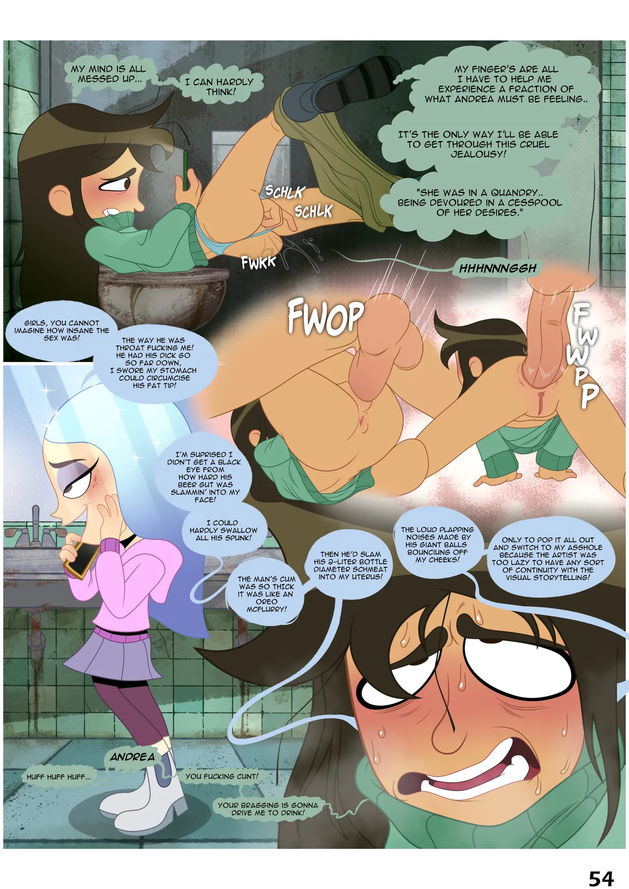 Sketchy Book: The First Draft porn comic picture 55
