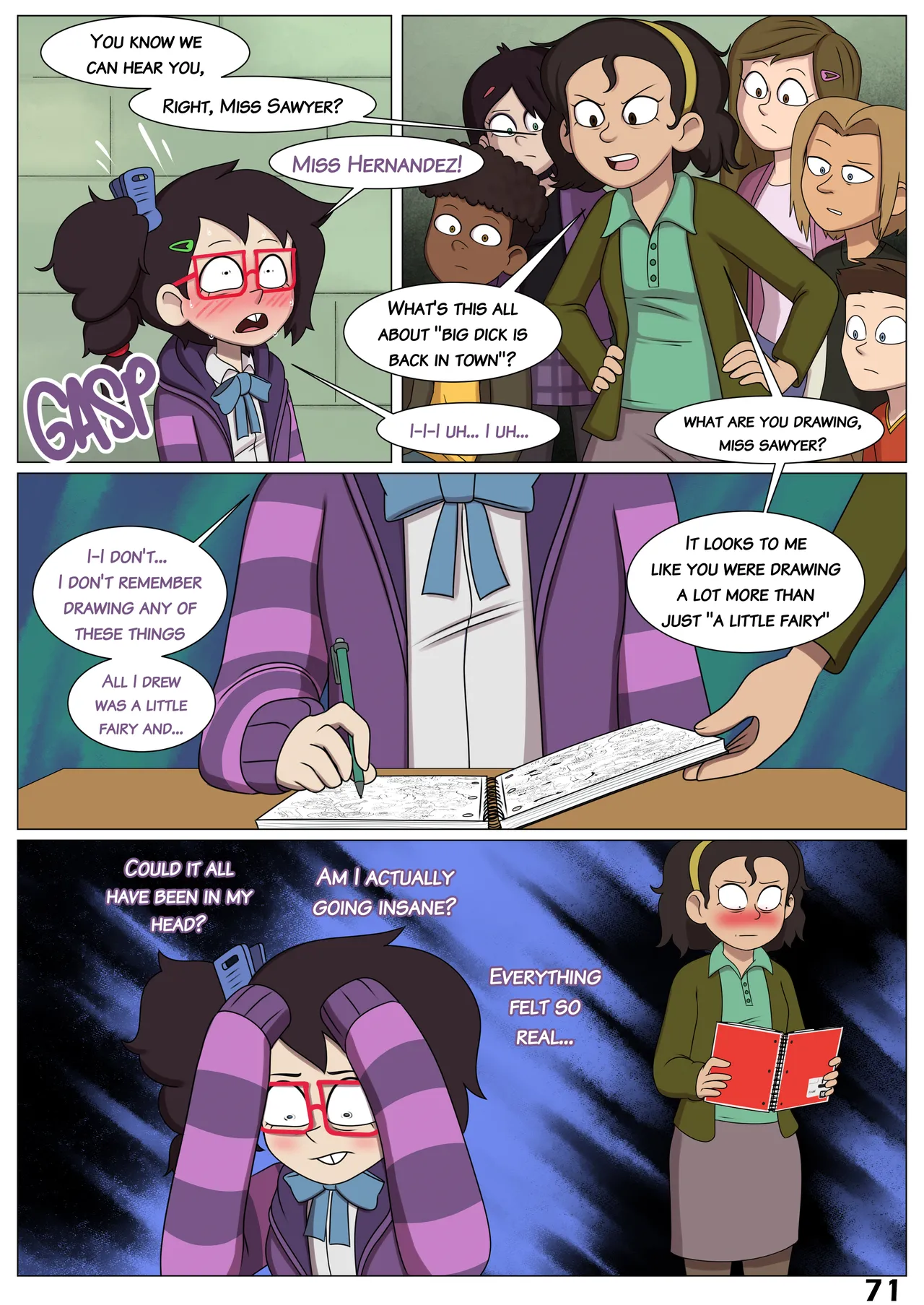 Sketchy Book: The First Draft porn comic picture 72