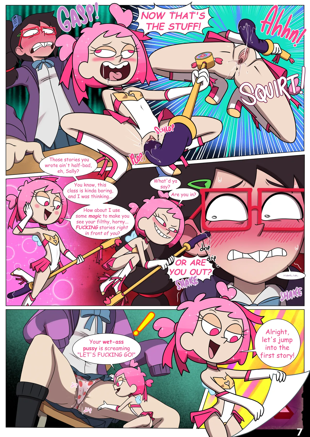 Sketchy Book: The First Draft porn comic picture 8