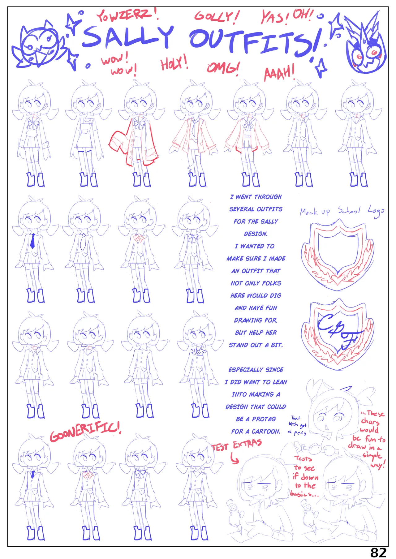 Sketchy Book: The First Draft porn comic picture 83