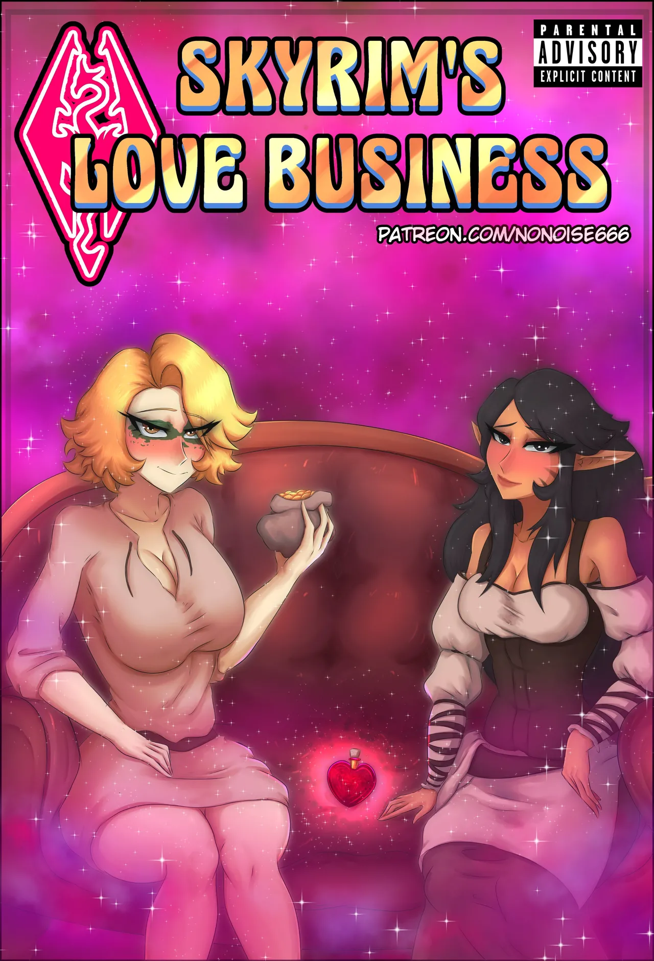 Skyrim's Love Business porn comic picture 1