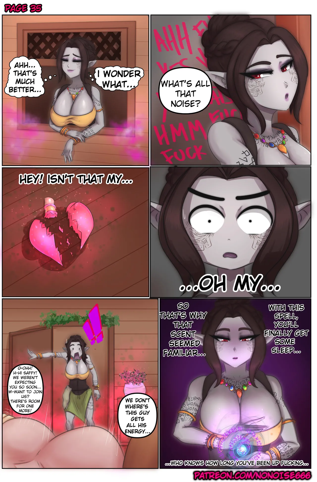Skyrim's Love Business porn comic picture 36
