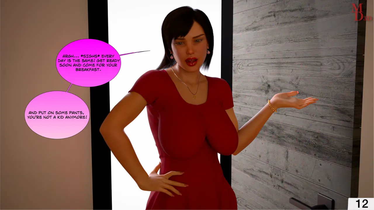 Slave Of A Cruel Son porn comic picture 14