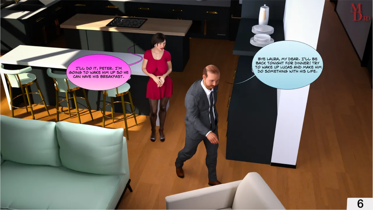 Slave Of A Cruel Son porn comic picture 8