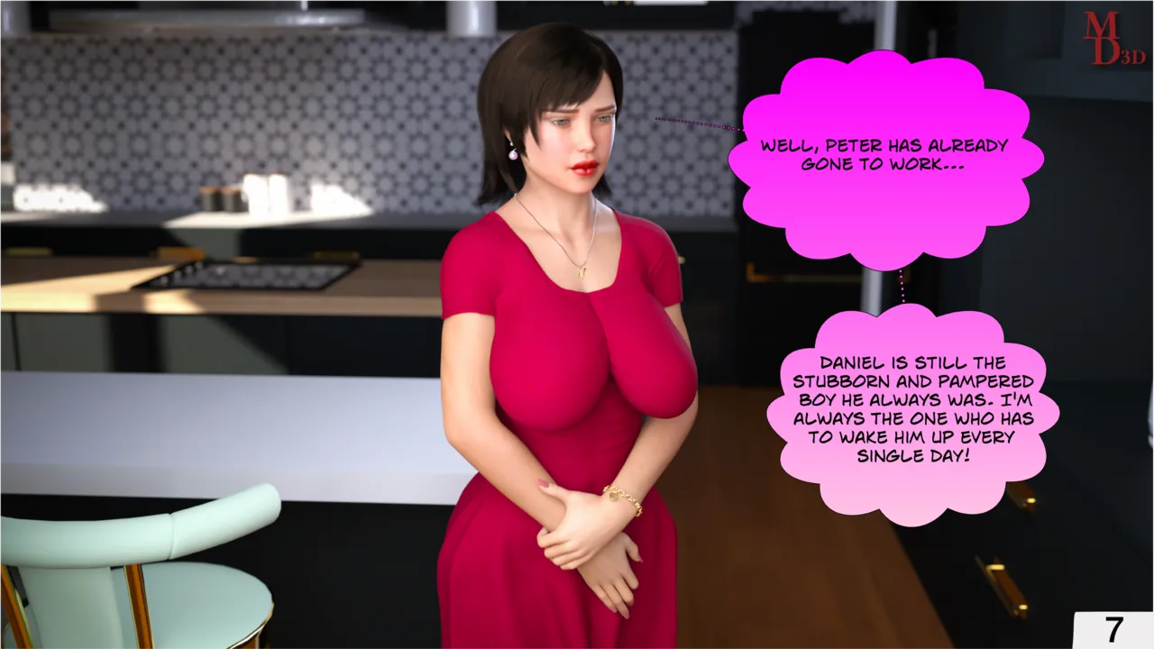 Slave Of A Cruel Son porn comic picture 9