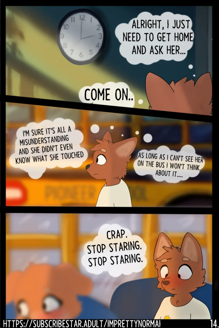 Slept In! porn comic picture 15