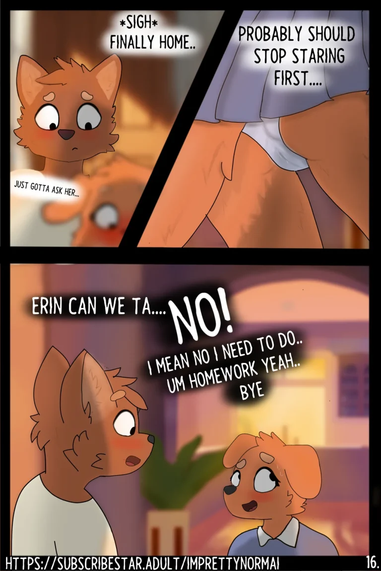 Slept In! porn comic picture 17