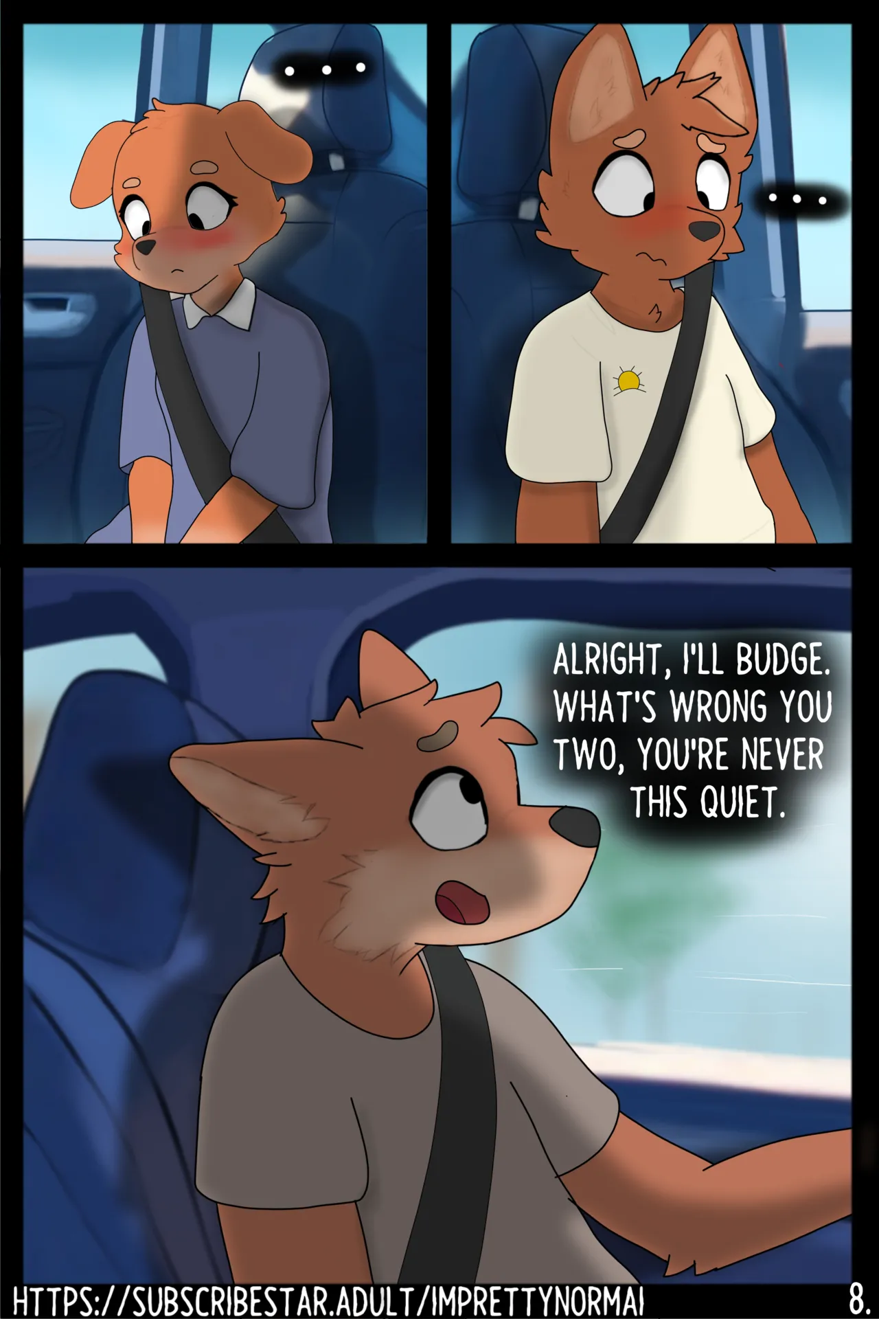 Slept In! porn comic picture 9