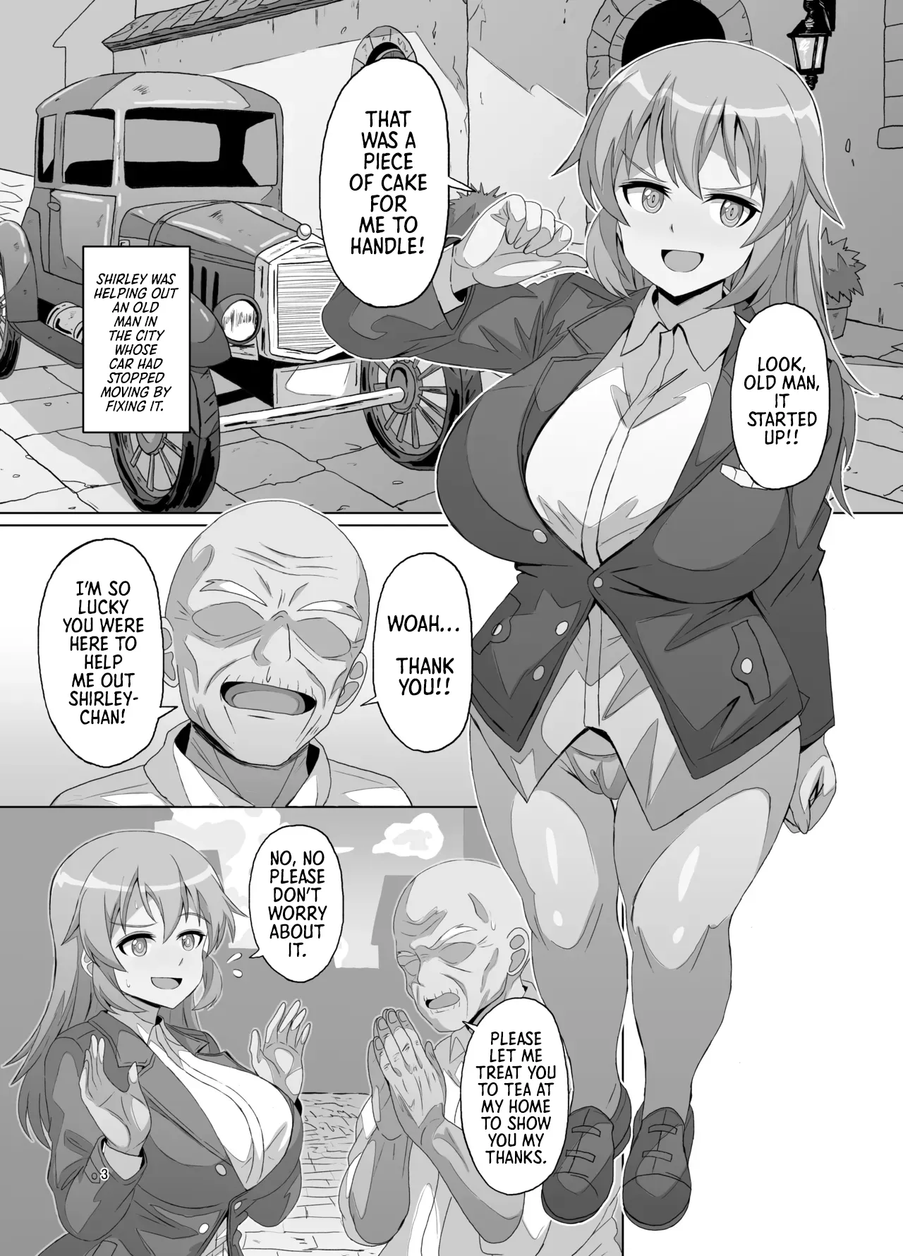 SLOW MEETS SPEED porn comic picture 2