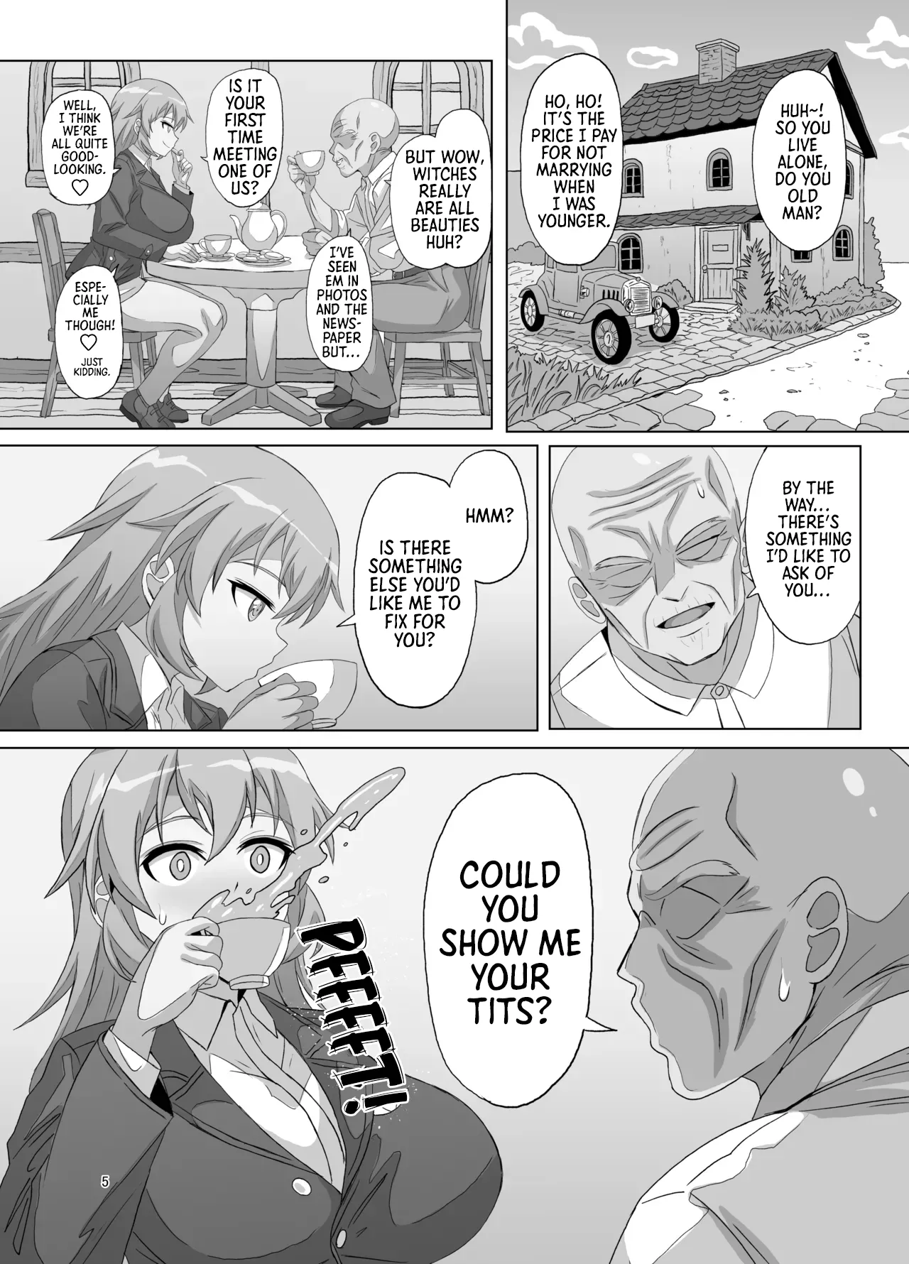 SLOW MEETS SPEED porn comic picture 4