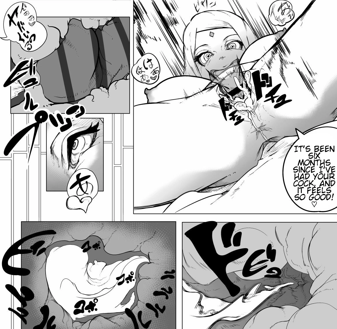 Smash n dash | Sakura to Sasuke no Eroi Manga Fuu no Yatsu porn comic picture 4