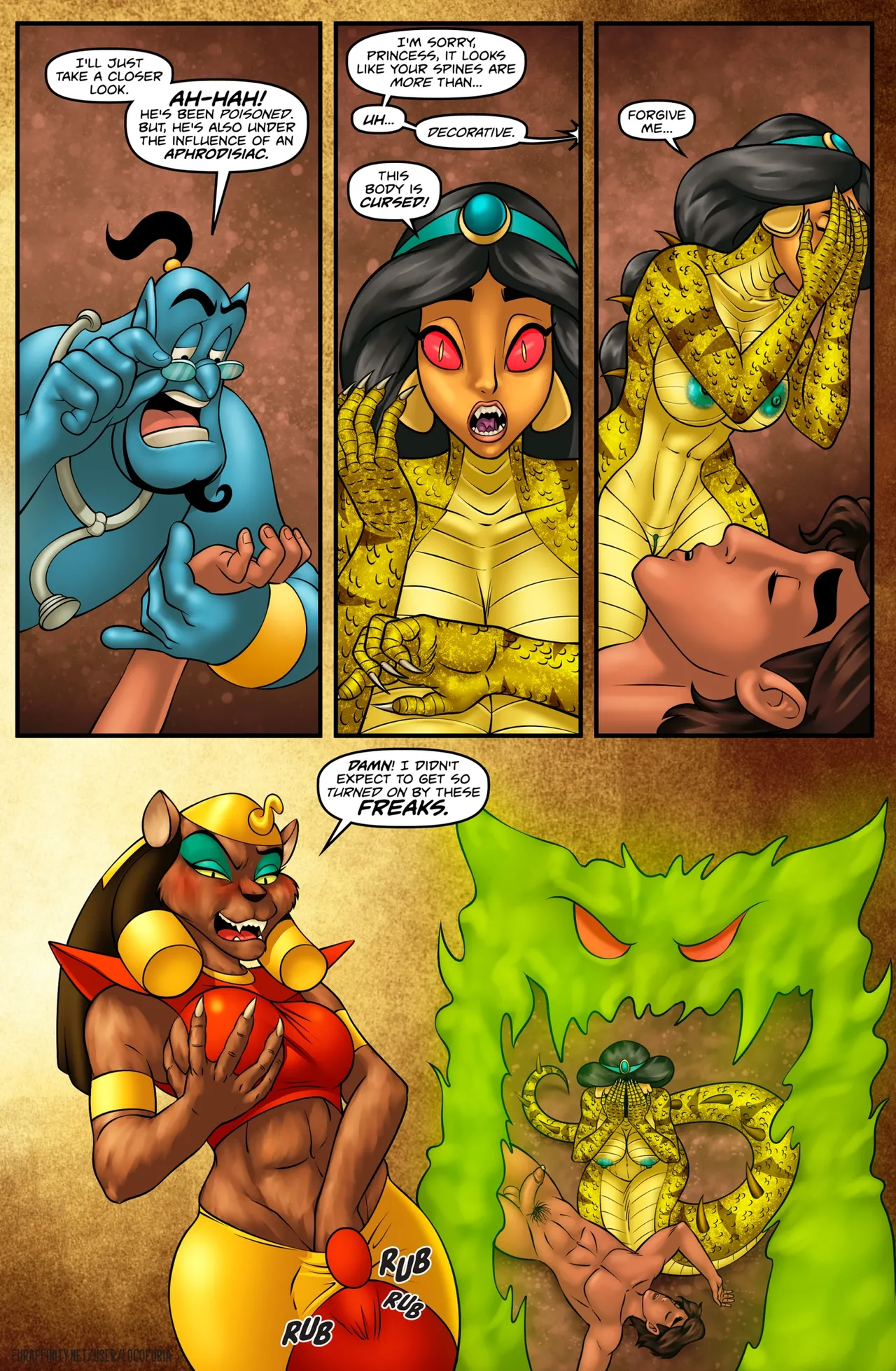 Snake Lotion 3 porn comic picture 19