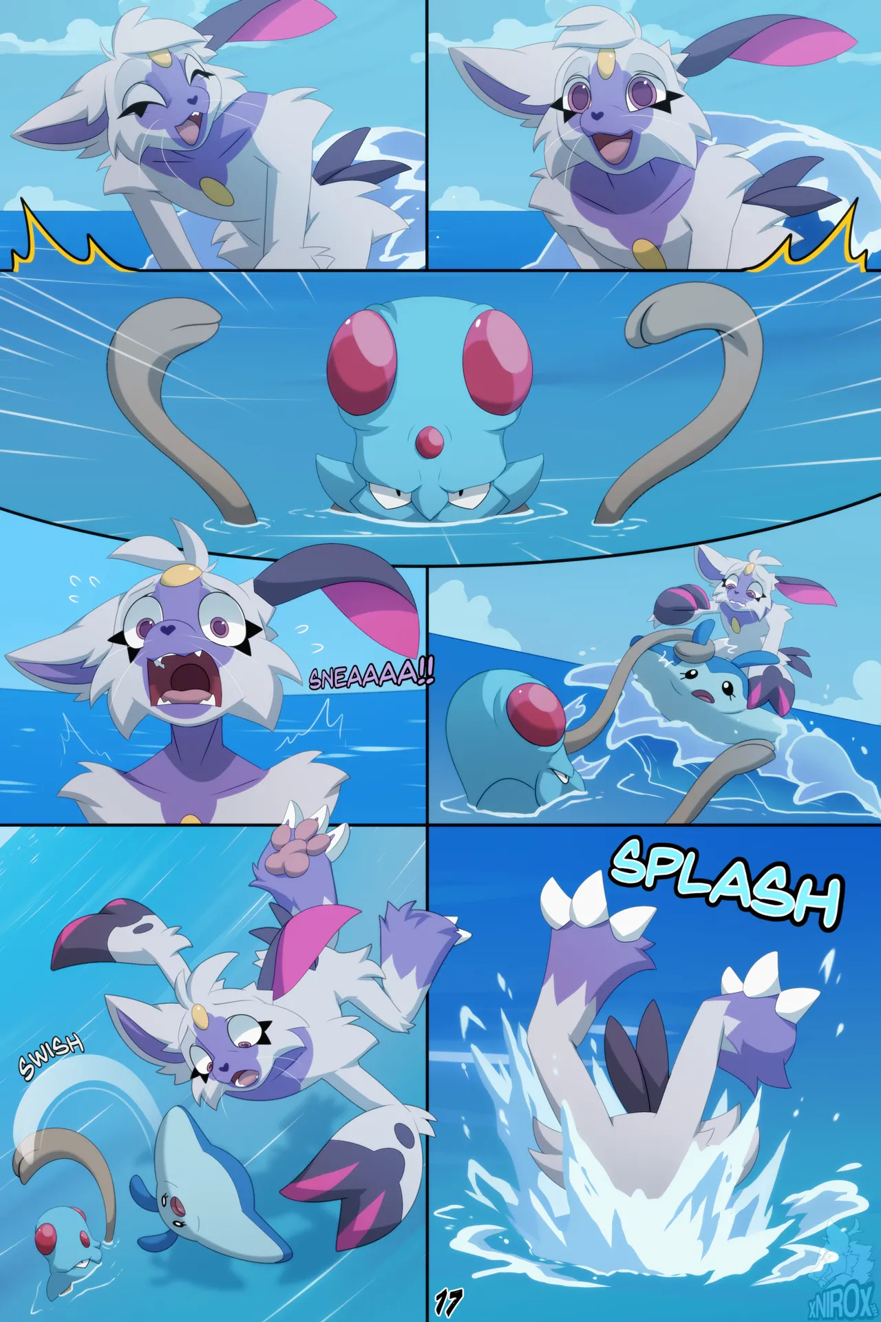 Sneasler's Frenzy 2 porn comic picture 16