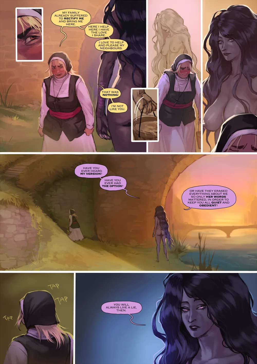 Soaked Diary porn comic picture 15