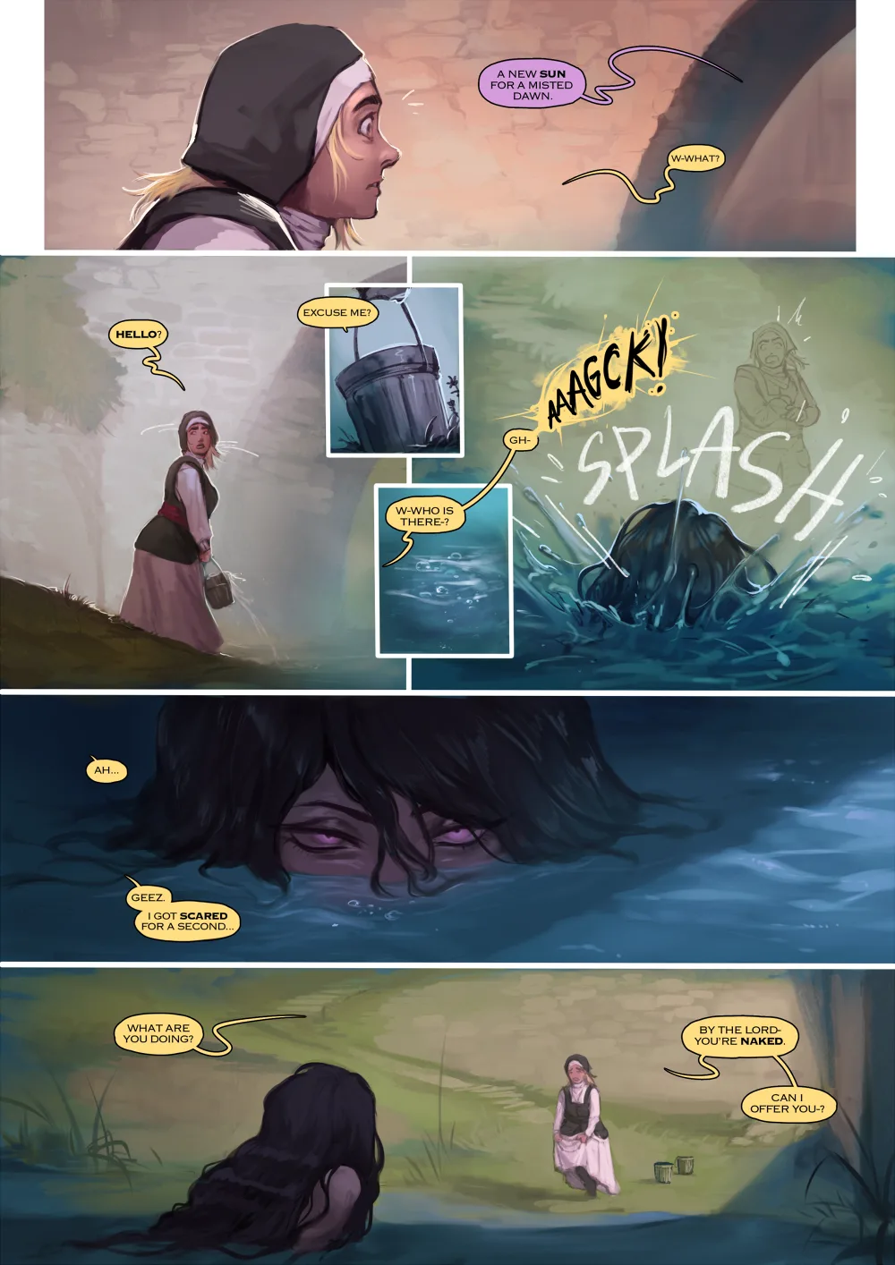 Soaked Diary porn comic picture 8