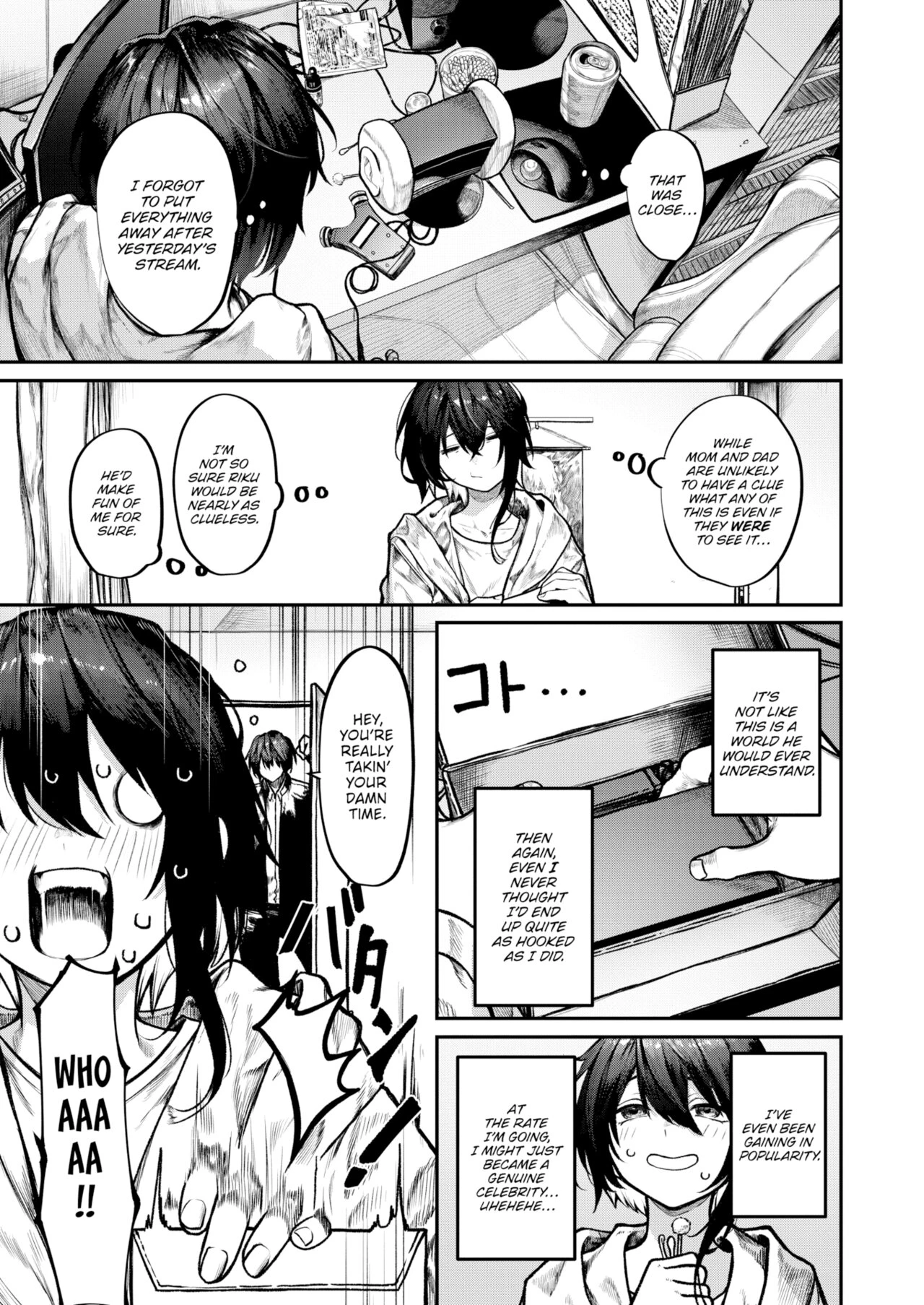 Solo Play porn comic picture 3