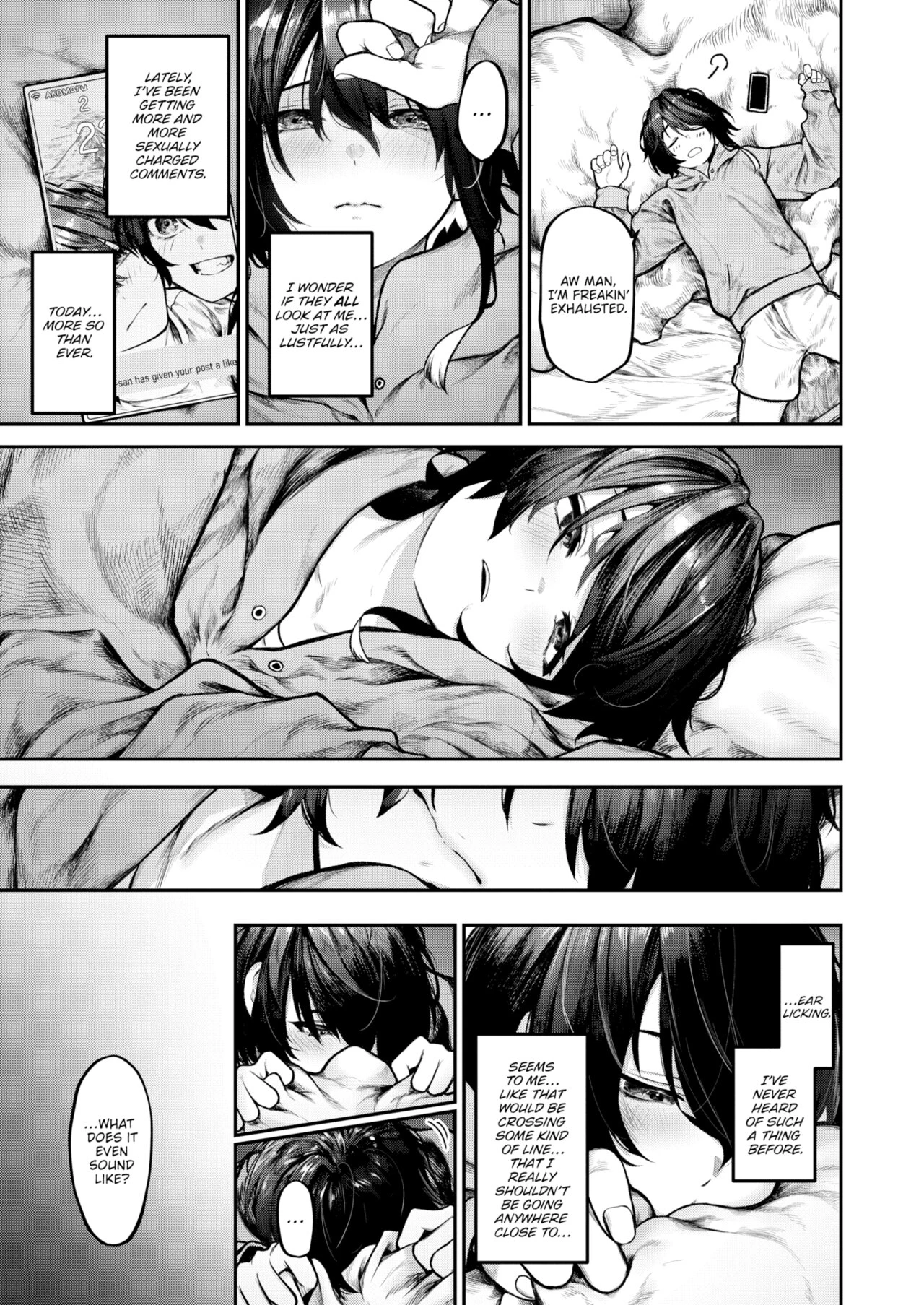 Solo Play porn comic picture 7