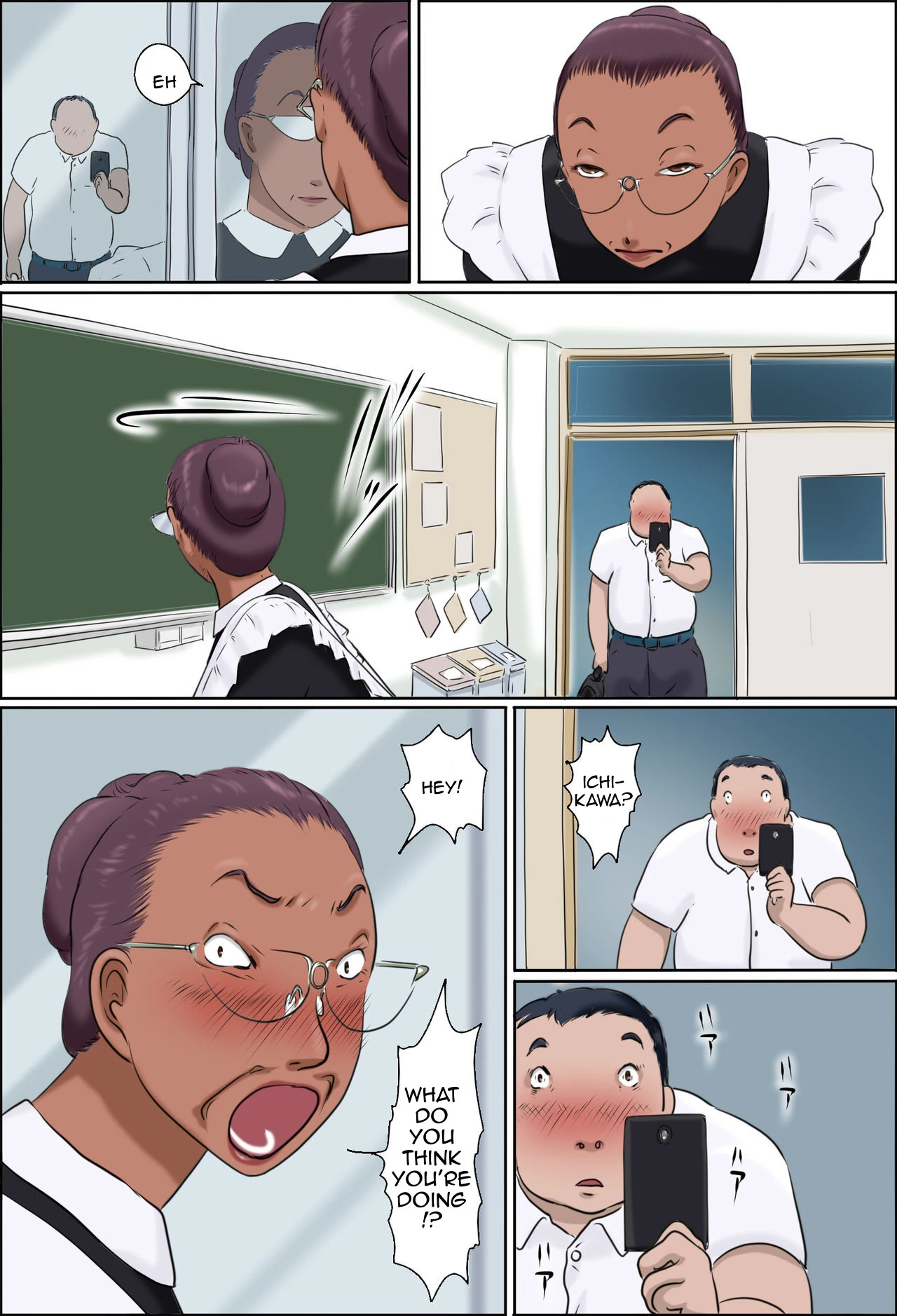 Sono Onna Kyoushi wa Cosplay to Doutei ga Suki | This Lady Teacher Loves Cosplay and Cherry Boys [English][Amoskandy] porn comic picture 5