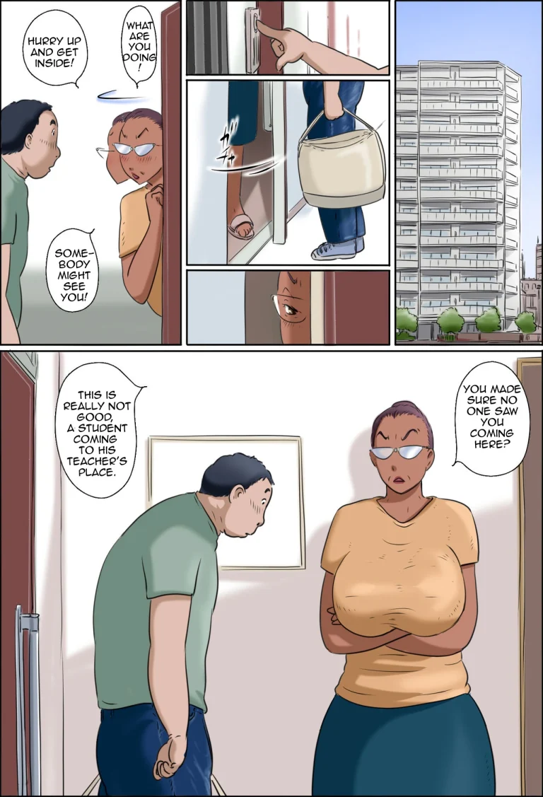Sono Onna Kyoushi wa Cosplay to Doutei ga Suki | This Lady Teacher Loves Cosplay and Cherry Boys [English][Amoskandy] porn comic picture 6