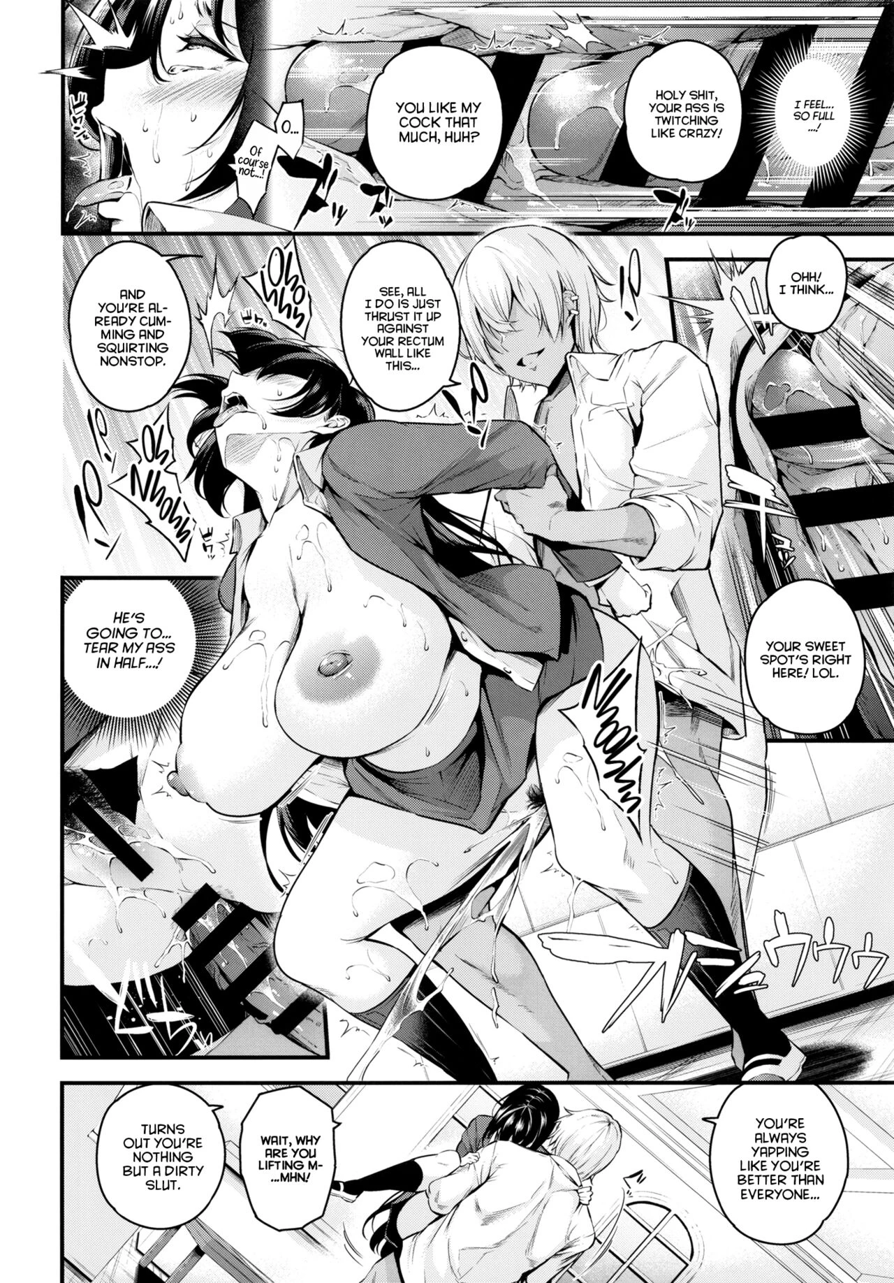 Sow President of the Shiramine Academy 1+2 | Shiramine Gakuen no Mesubuta Kaichou | porn comic picture 21
