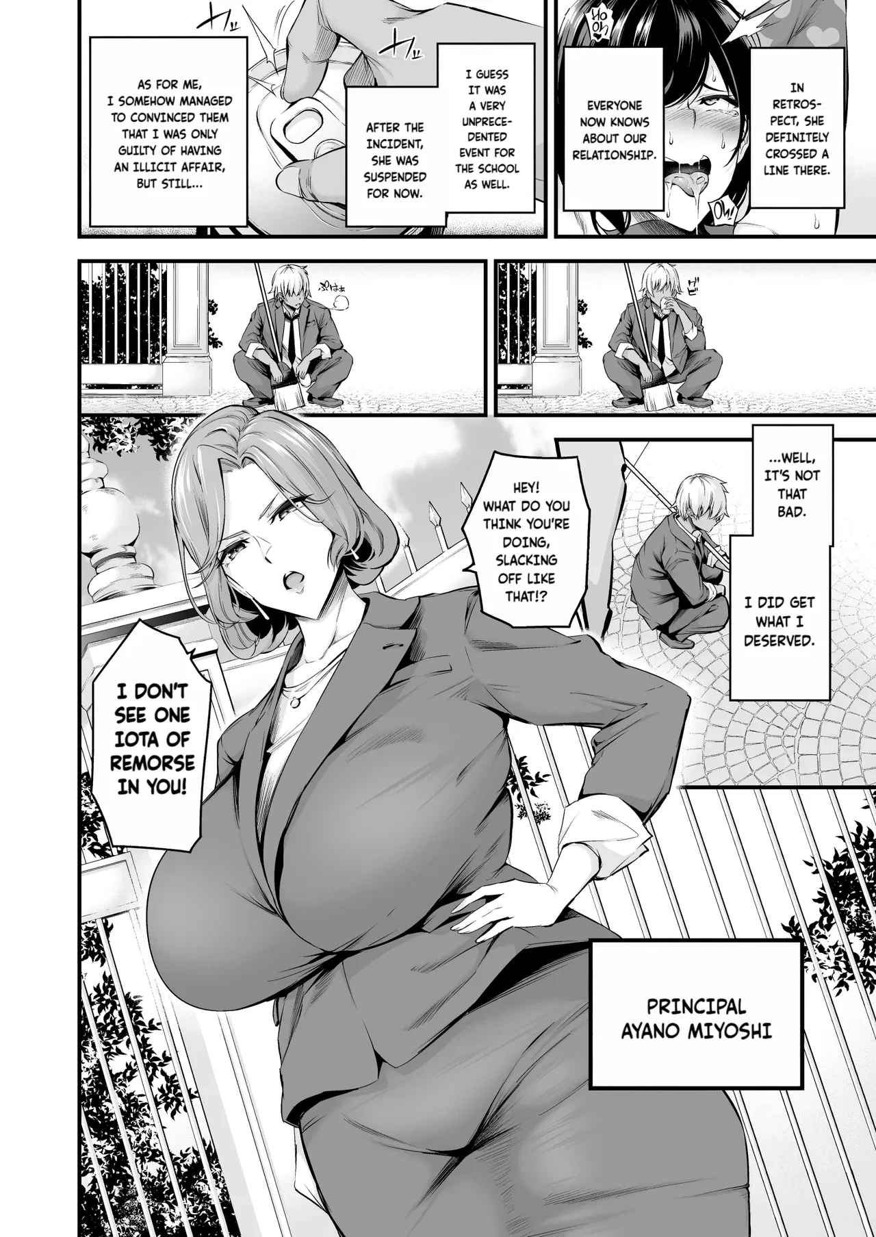 Sow President of the Shiramine Academy 1+2 | Shiramine Gakuen no Mesubuta Kaichou | porn comic picture 47