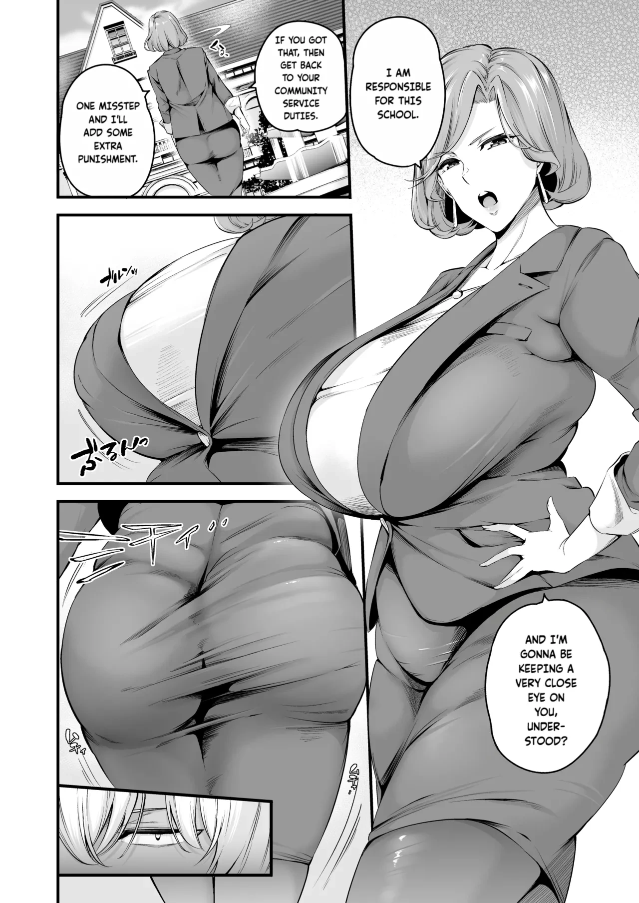 Sow President of the Shiramine Academy 1+2 | Shiramine Gakuen no Mesubuta Kaichou | porn comic picture 49