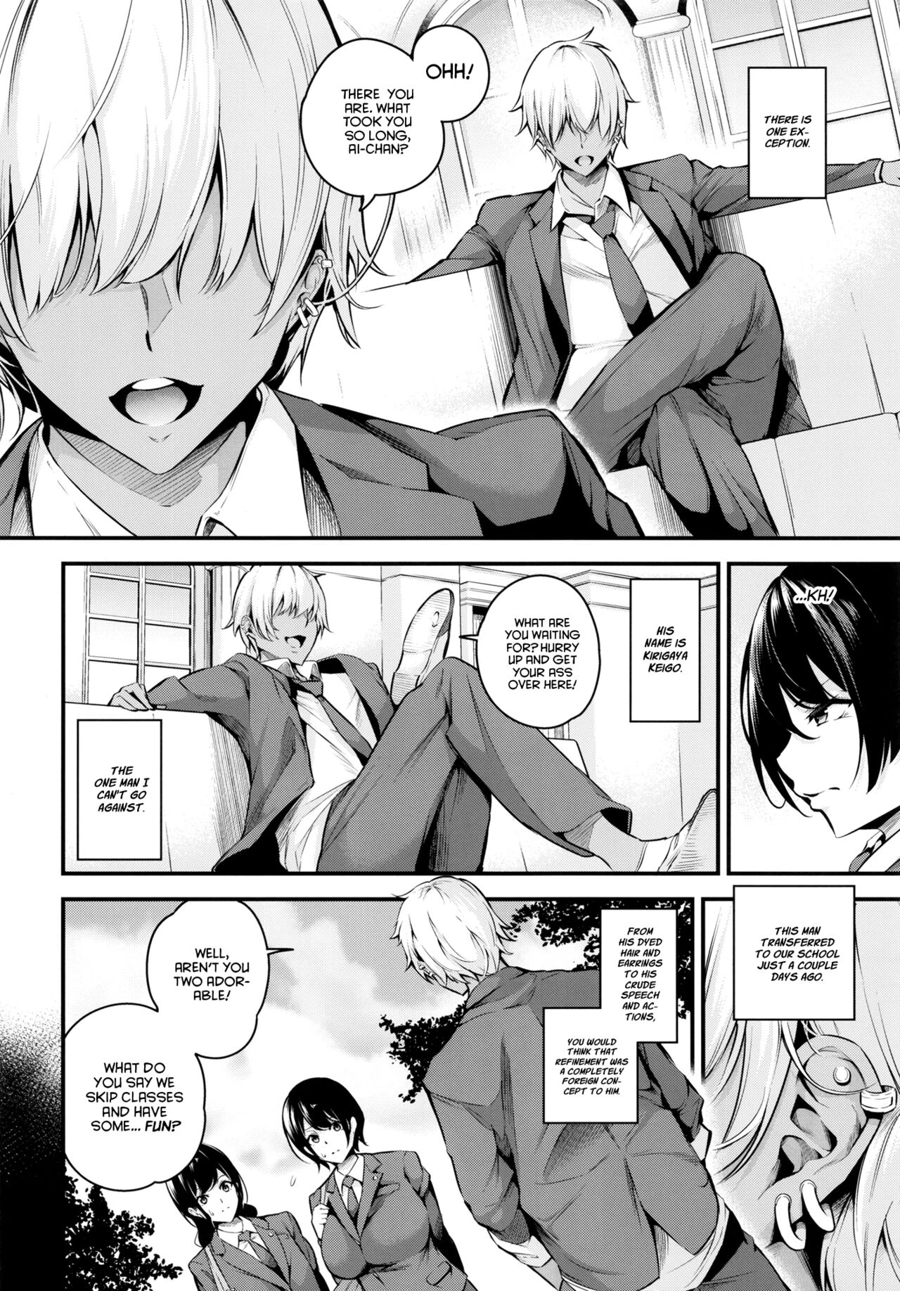 Sow President of the Shiramine Academy 1+2 | Shiramine Gakuen no Mesubuta Kaichou | porn comic picture 5