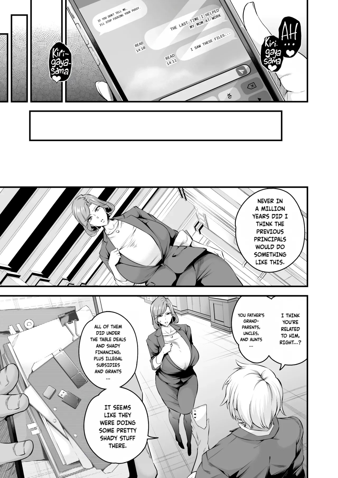 Sow President of the Shiramine Academy 1+2 | Shiramine Gakuen no Mesubuta Kaichou | porn comic picture 52