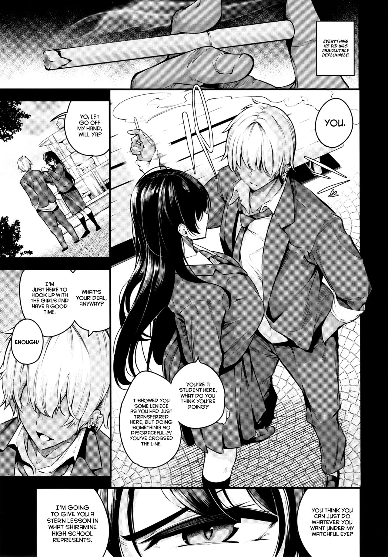 Sow President of the Shiramine Academy 1+2 | Shiramine Gakuen no Mesubuta Kaichou | porn comic picture 6