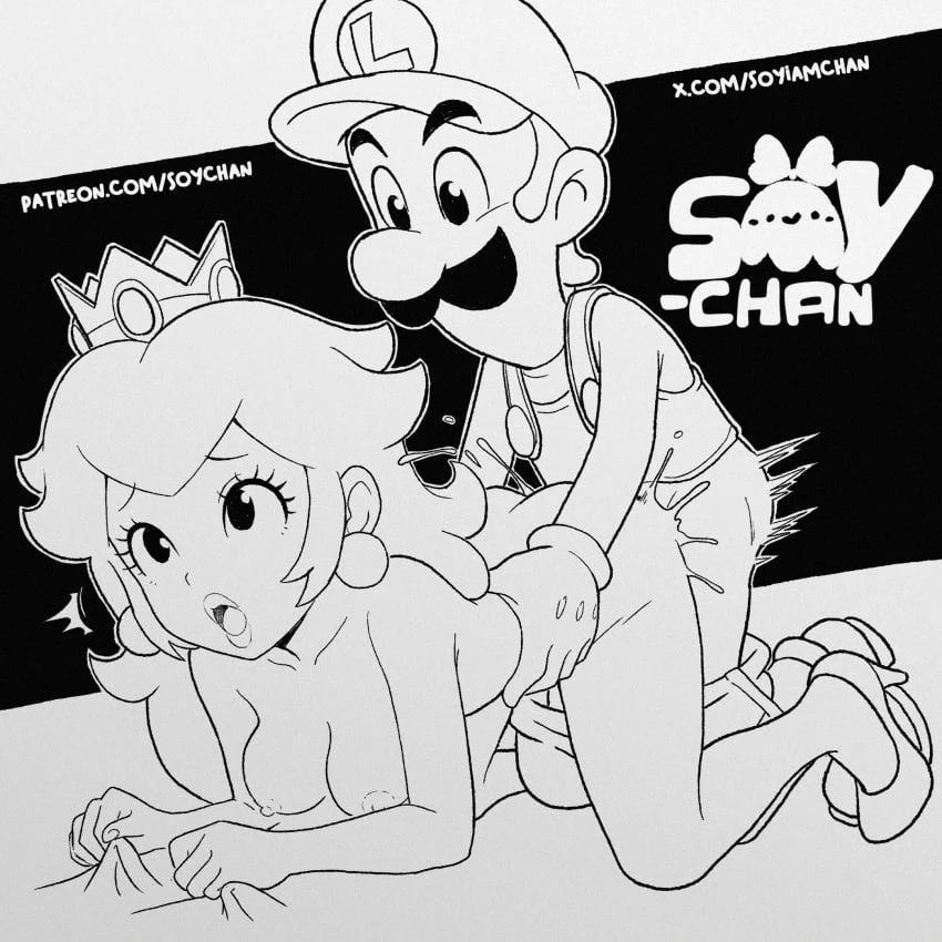 Soy-chan Princess Peach porn comic picture 4