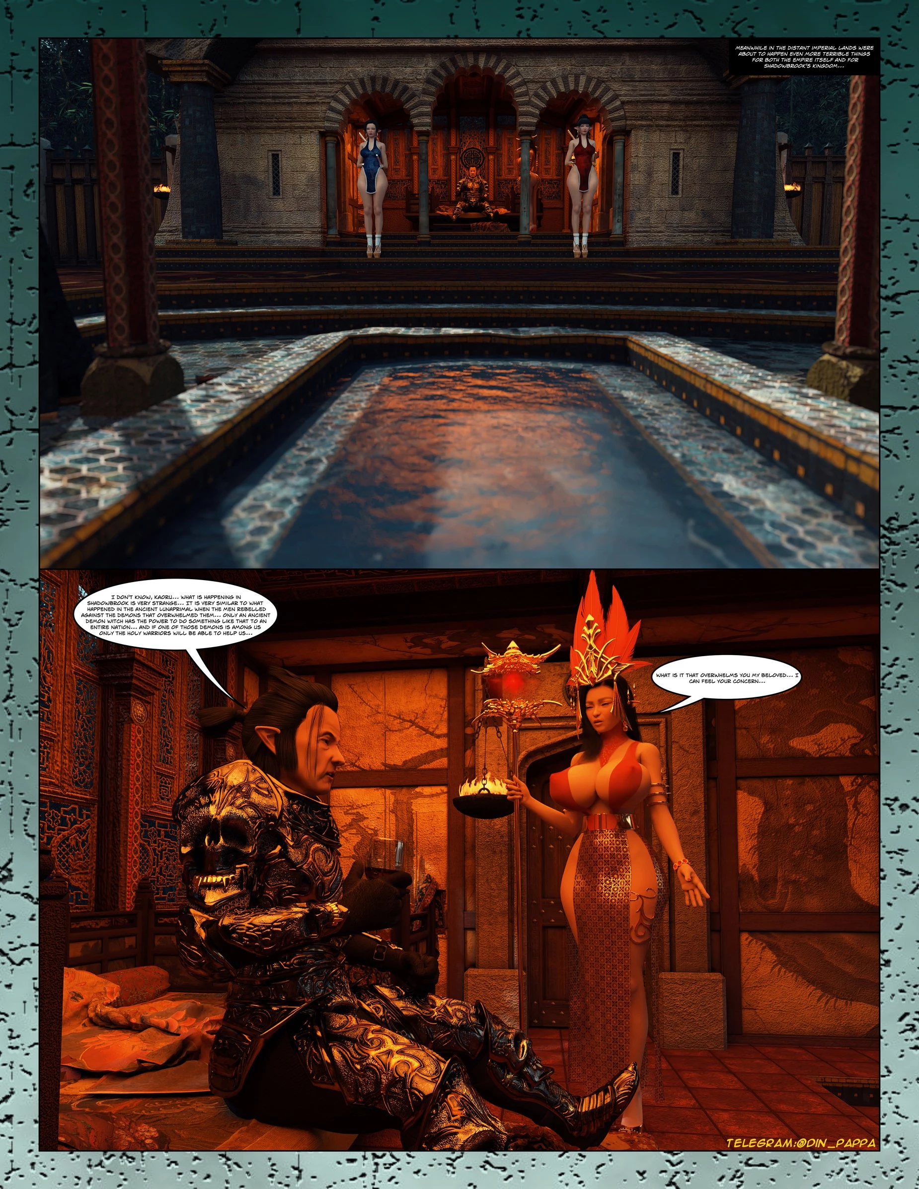 Spell 2 porn comic picture 15