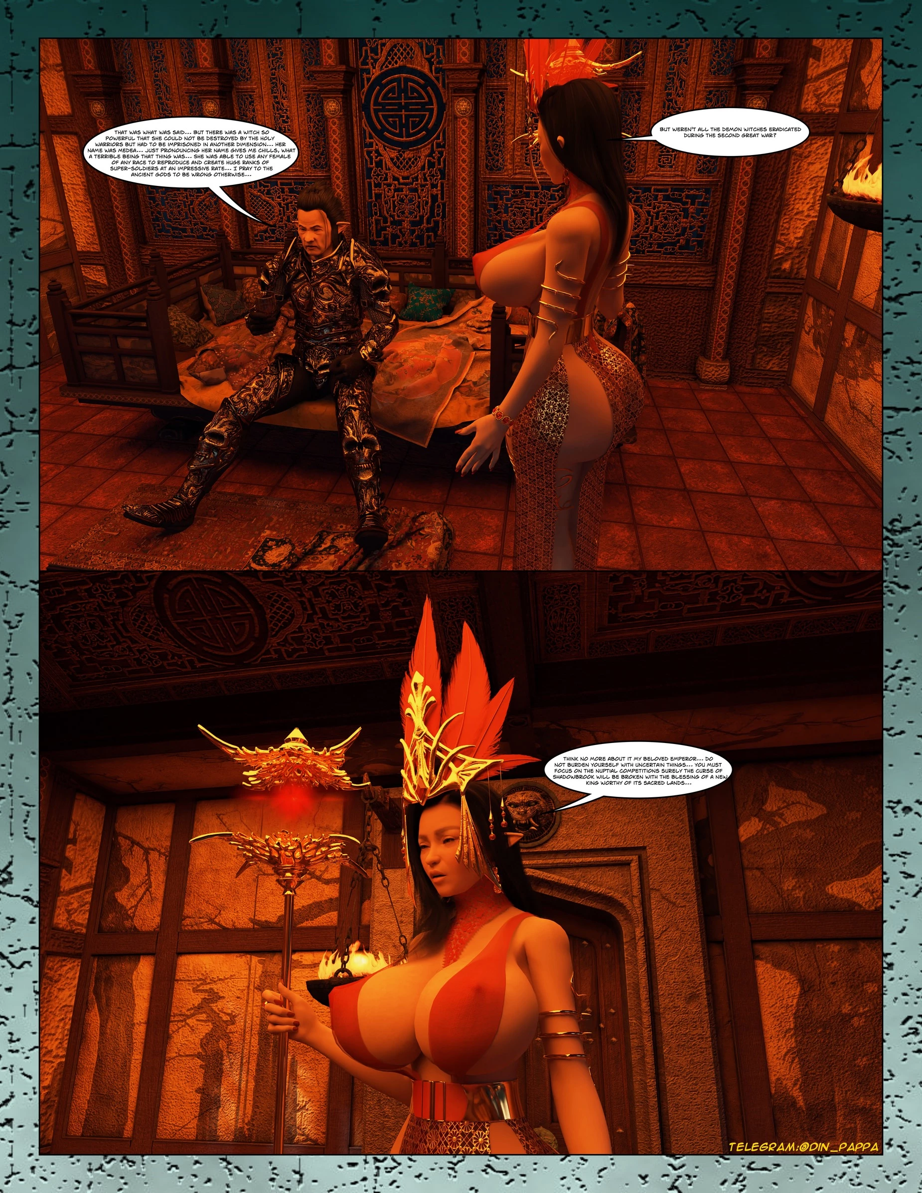 Spell 2 porn comic picture 16