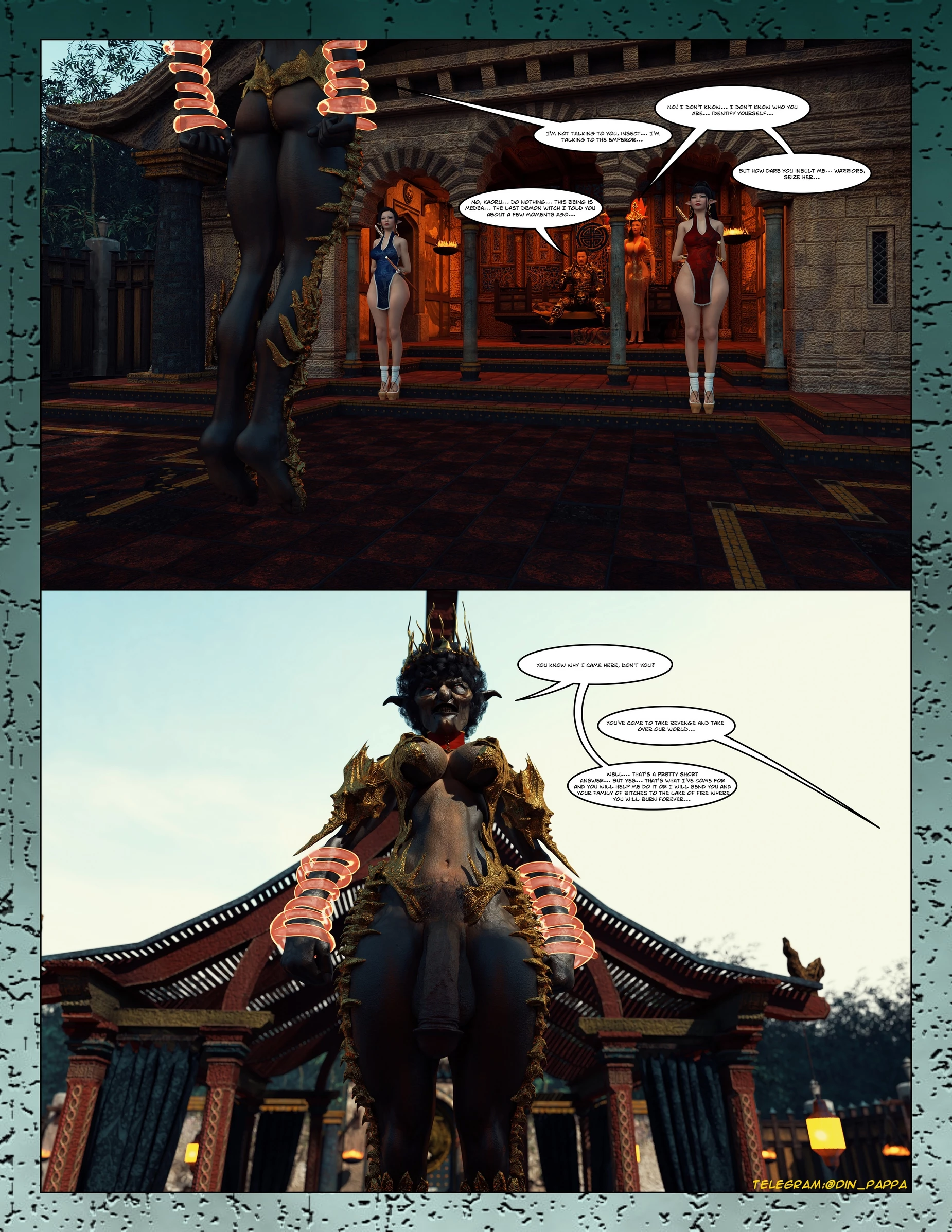 Spell 2 porn comic picture 19