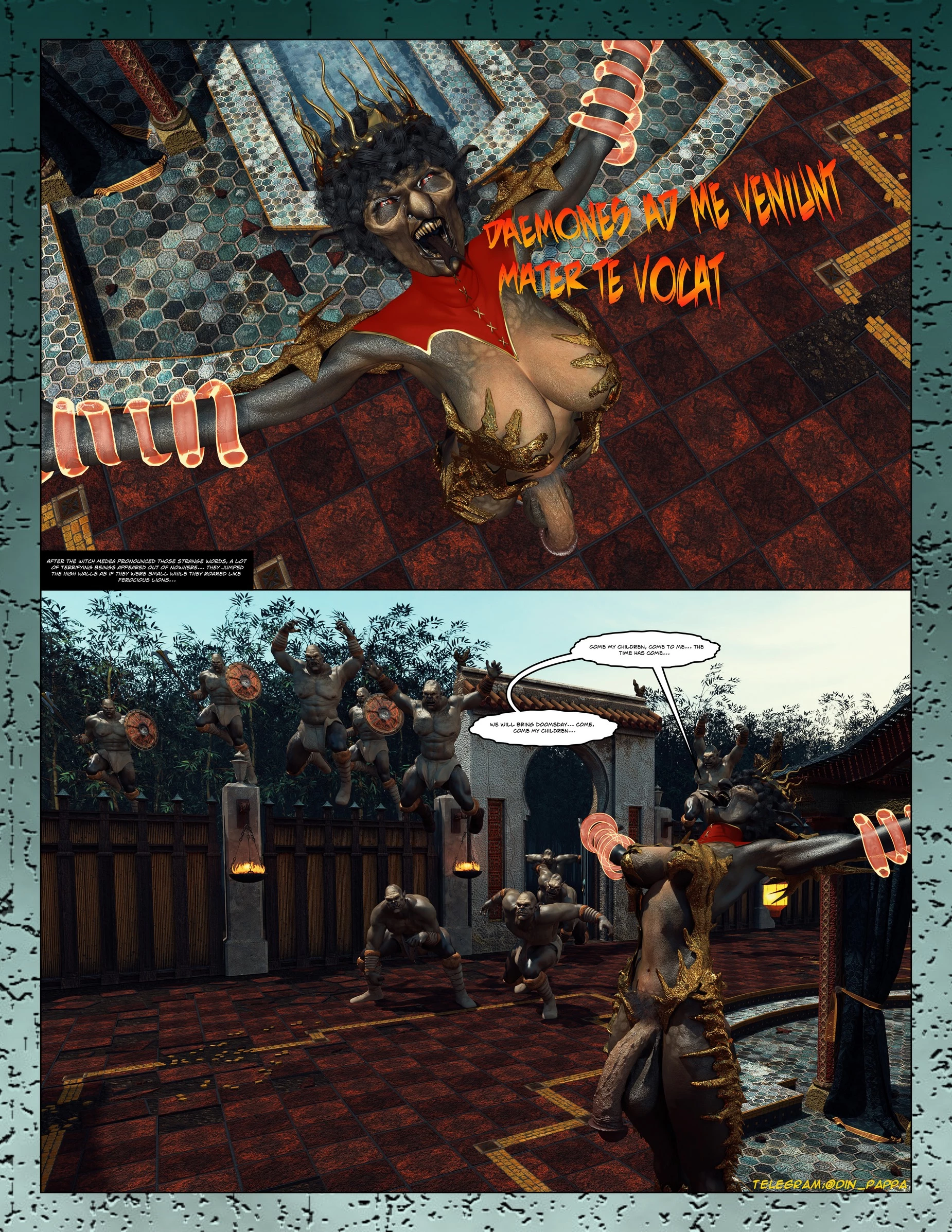 Spell 2 porn comic picture 21