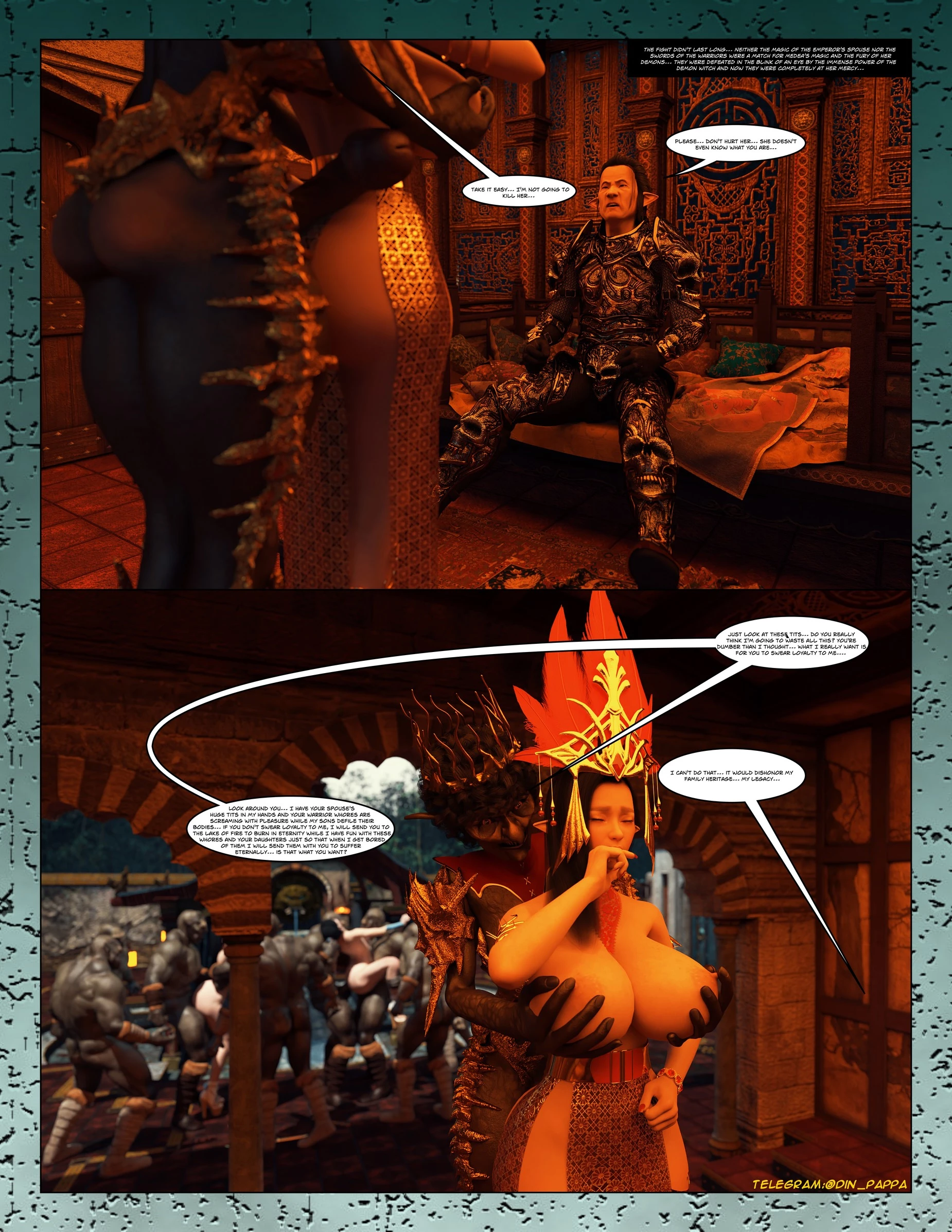 Spell 2 porn comic picture 23