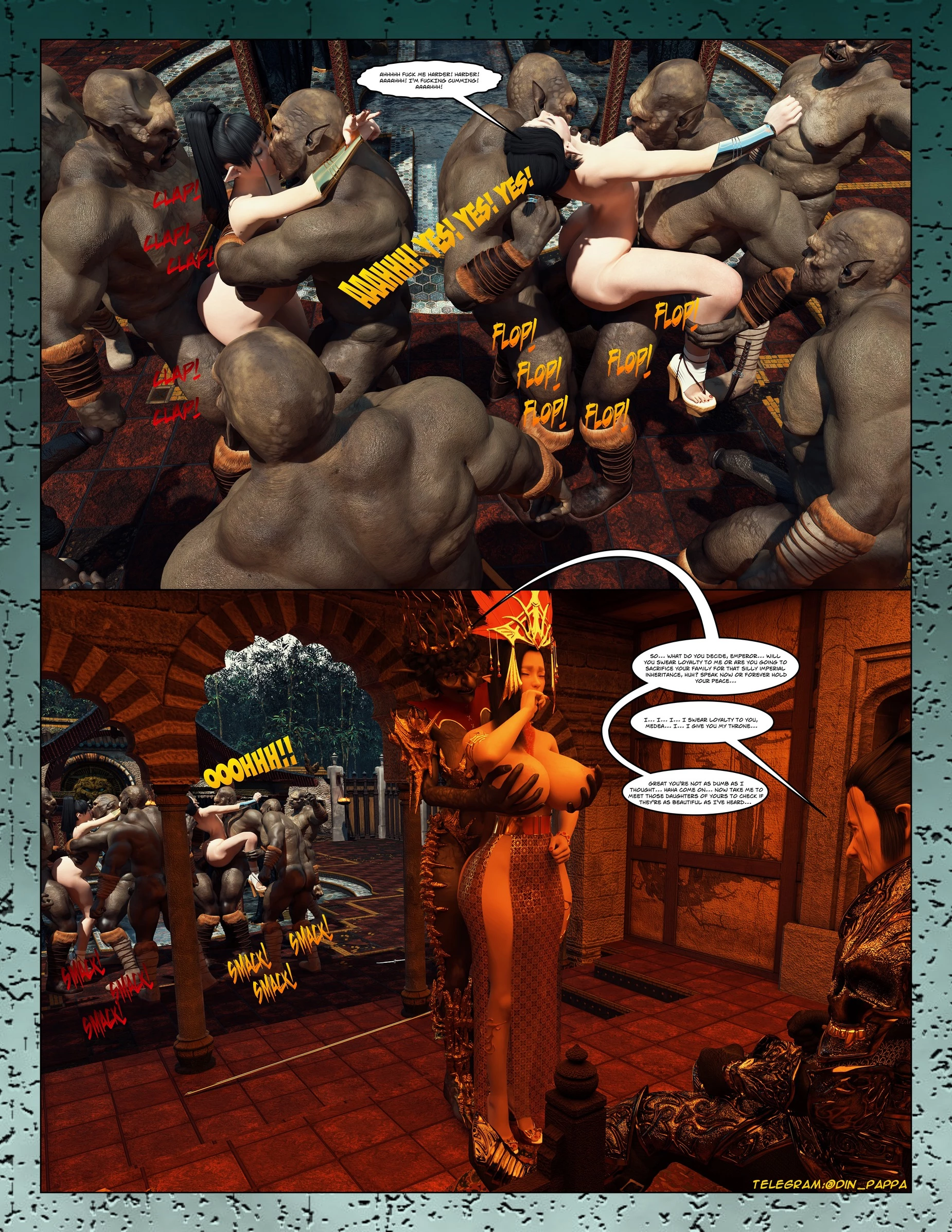 Spell 2 porn comic picture 25