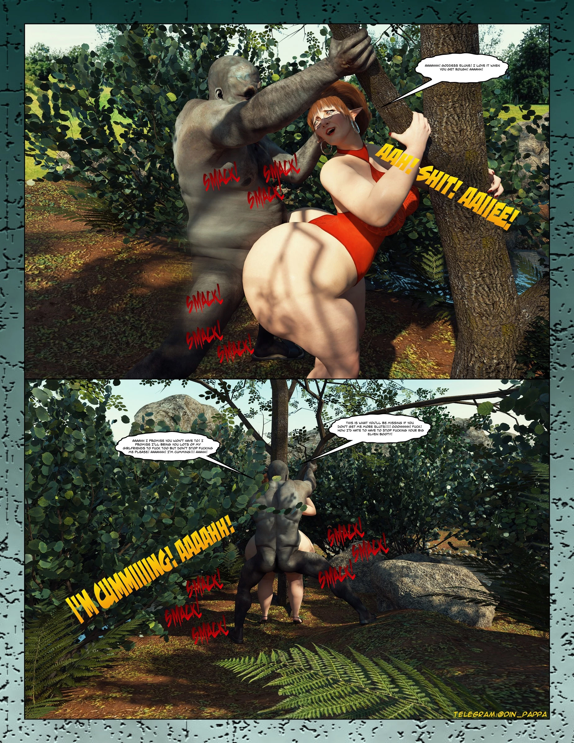 Spell 2 porn comic picture 6