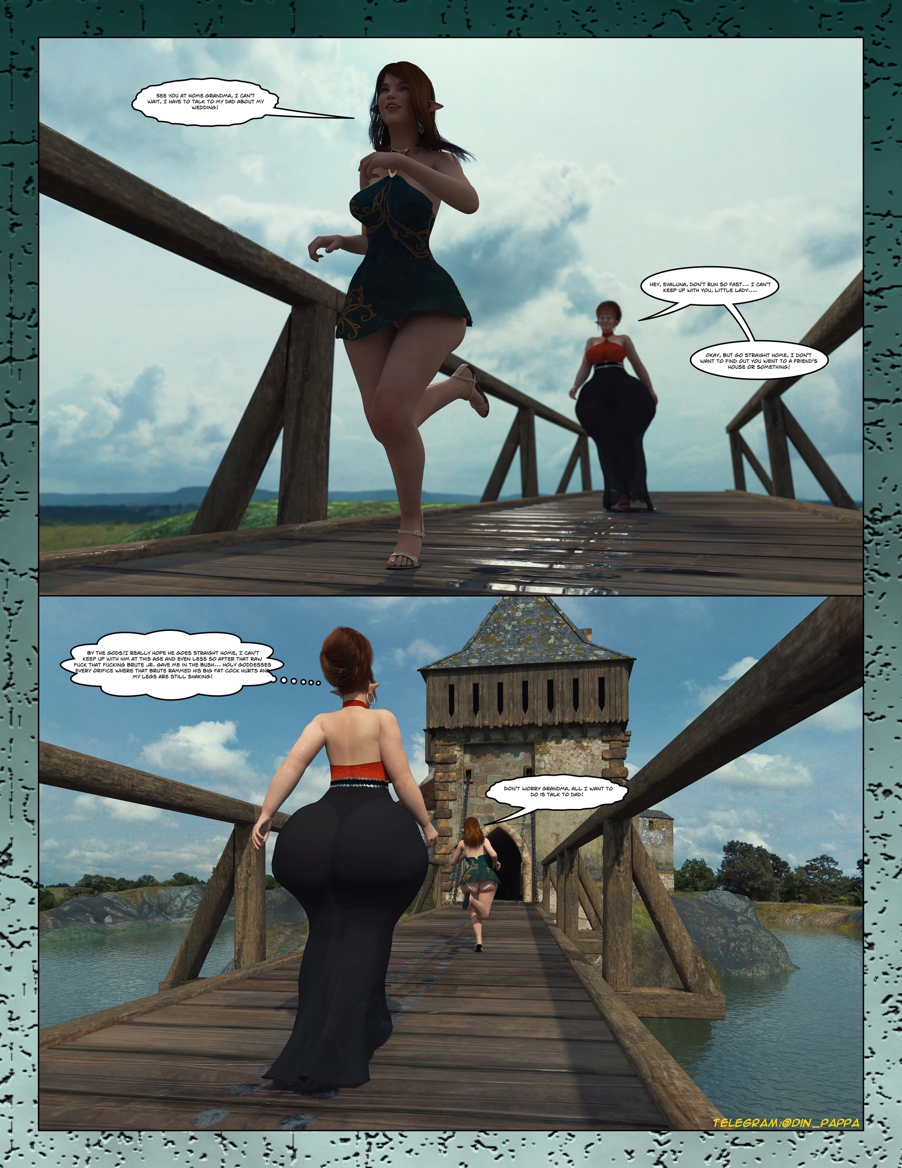 Spell 2 porn comic picture 7