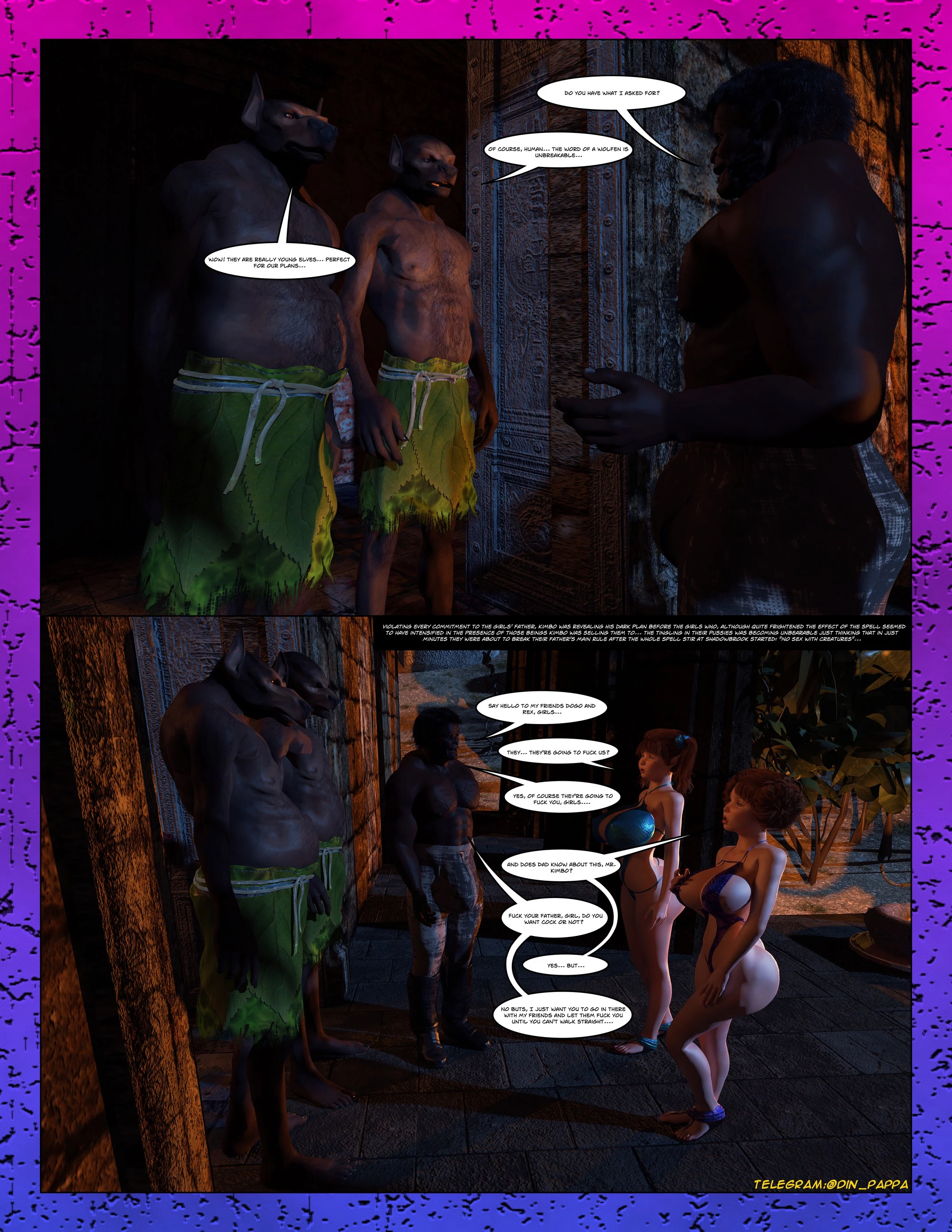Spell 3 porn comic picture 8