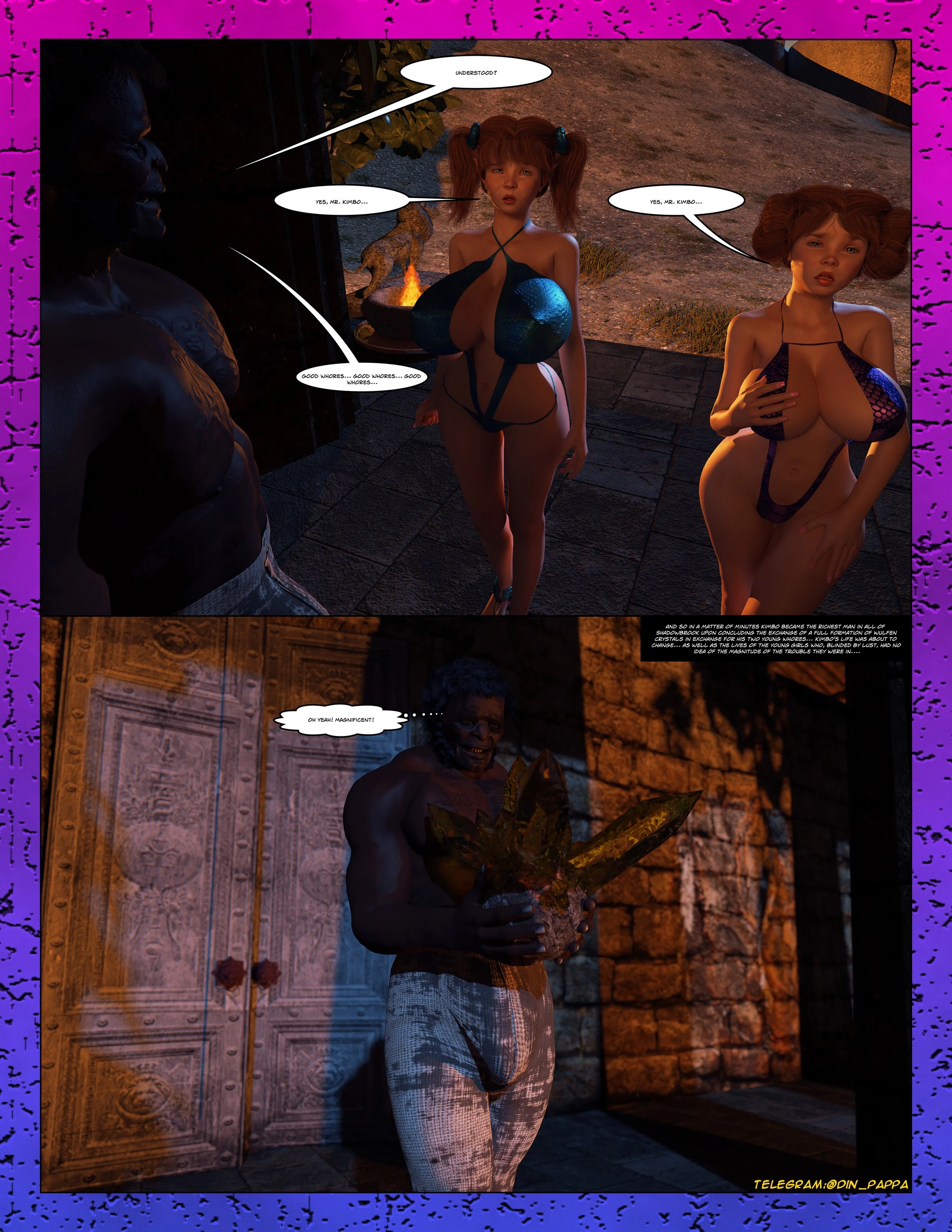 Spell 3 porn comic picture 9