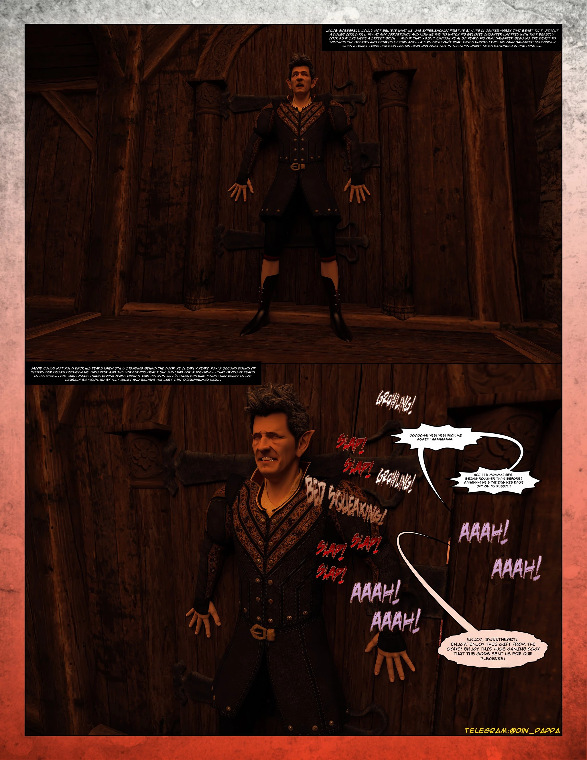 Spell 4 porn comic picture 12