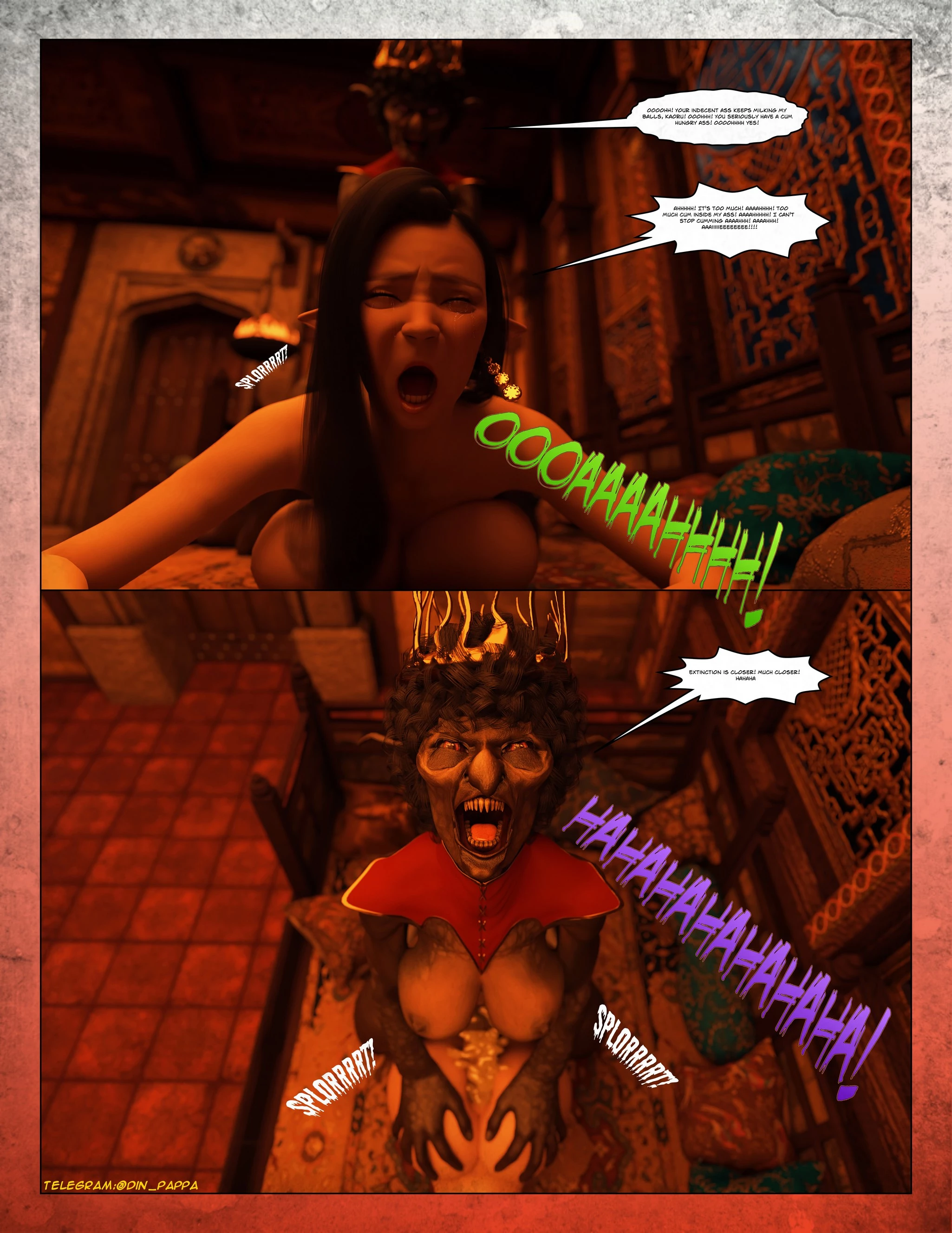 Spell 4 porn comic picture 16