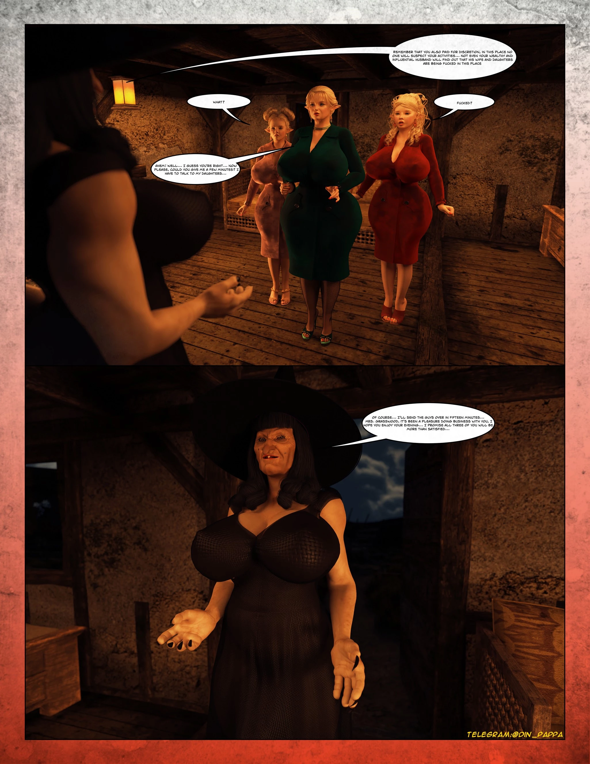 Spell 4 porn comic picture 22