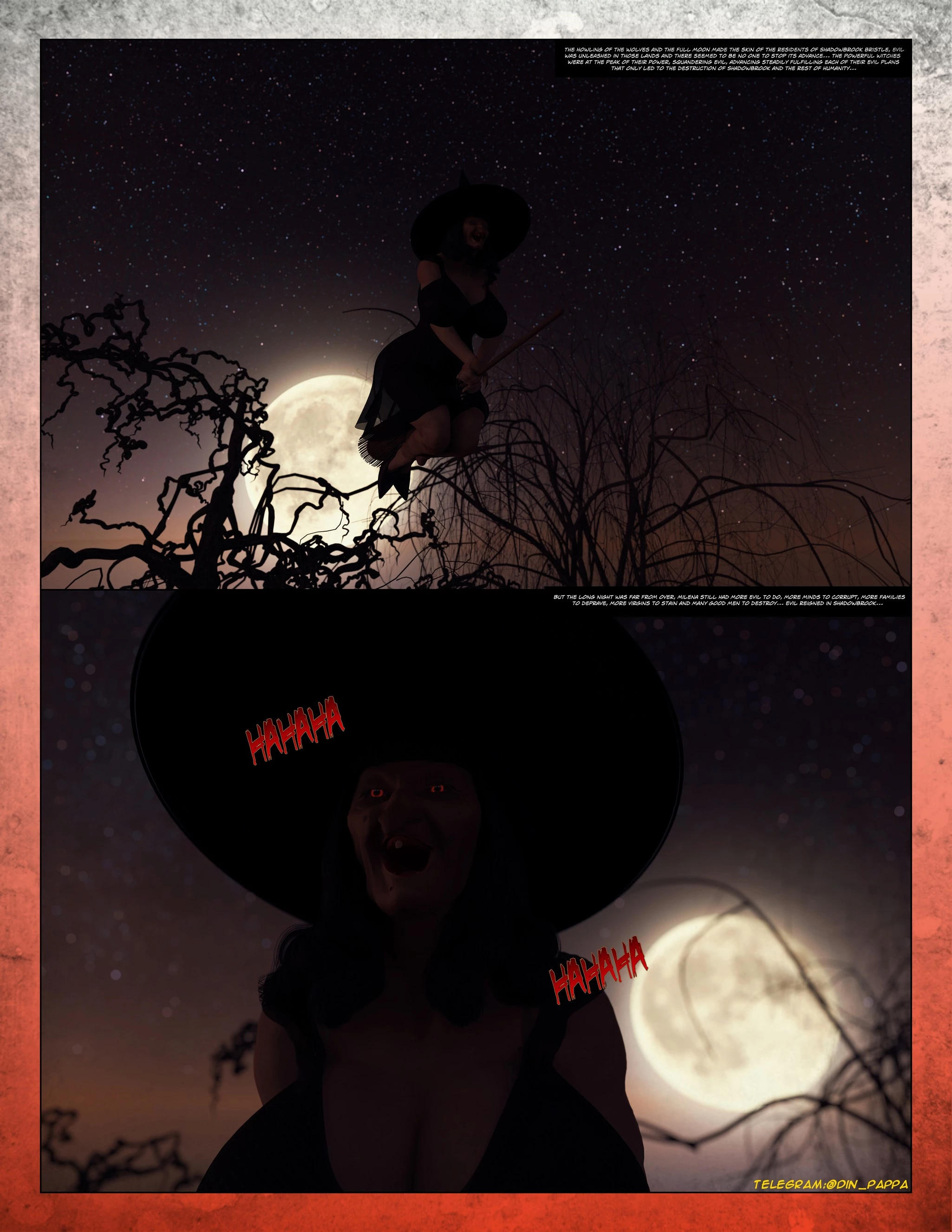 Spell 4 porn comic picture 38